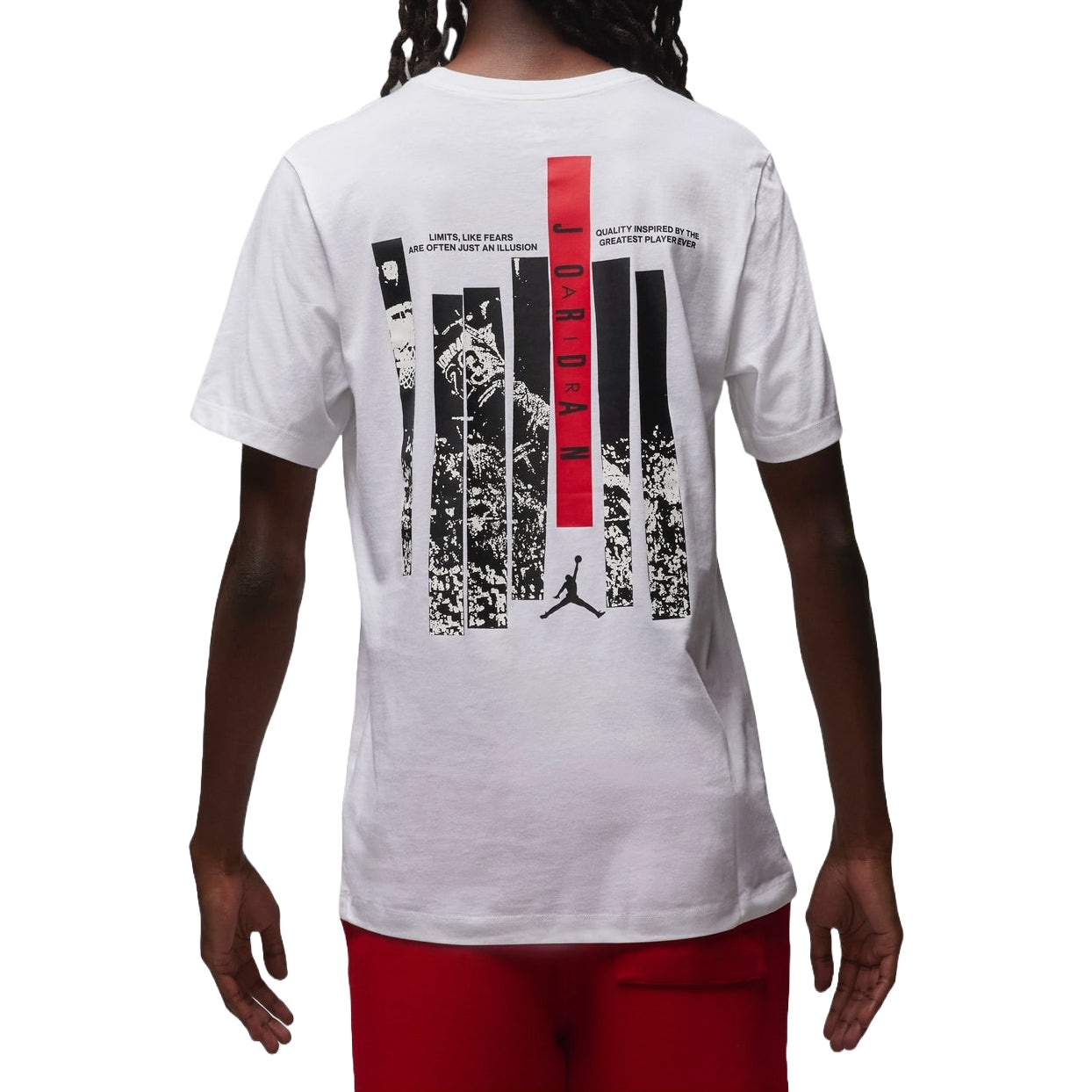 Air Jordan Brand Graphic T-shirt Asia Sizing 'White' FD7026-100 - 2