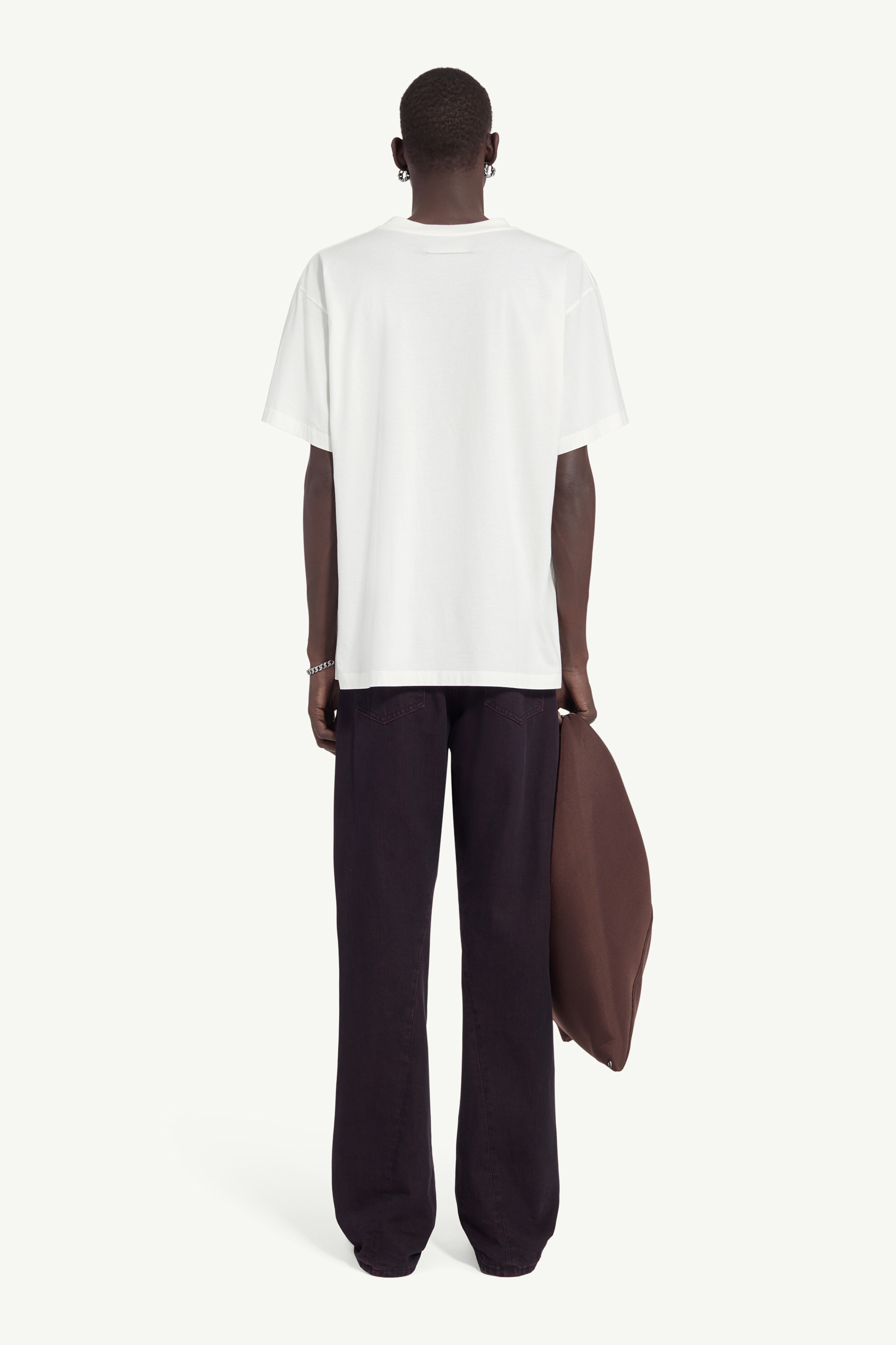 Broken Plate Print T-shirt - 4
