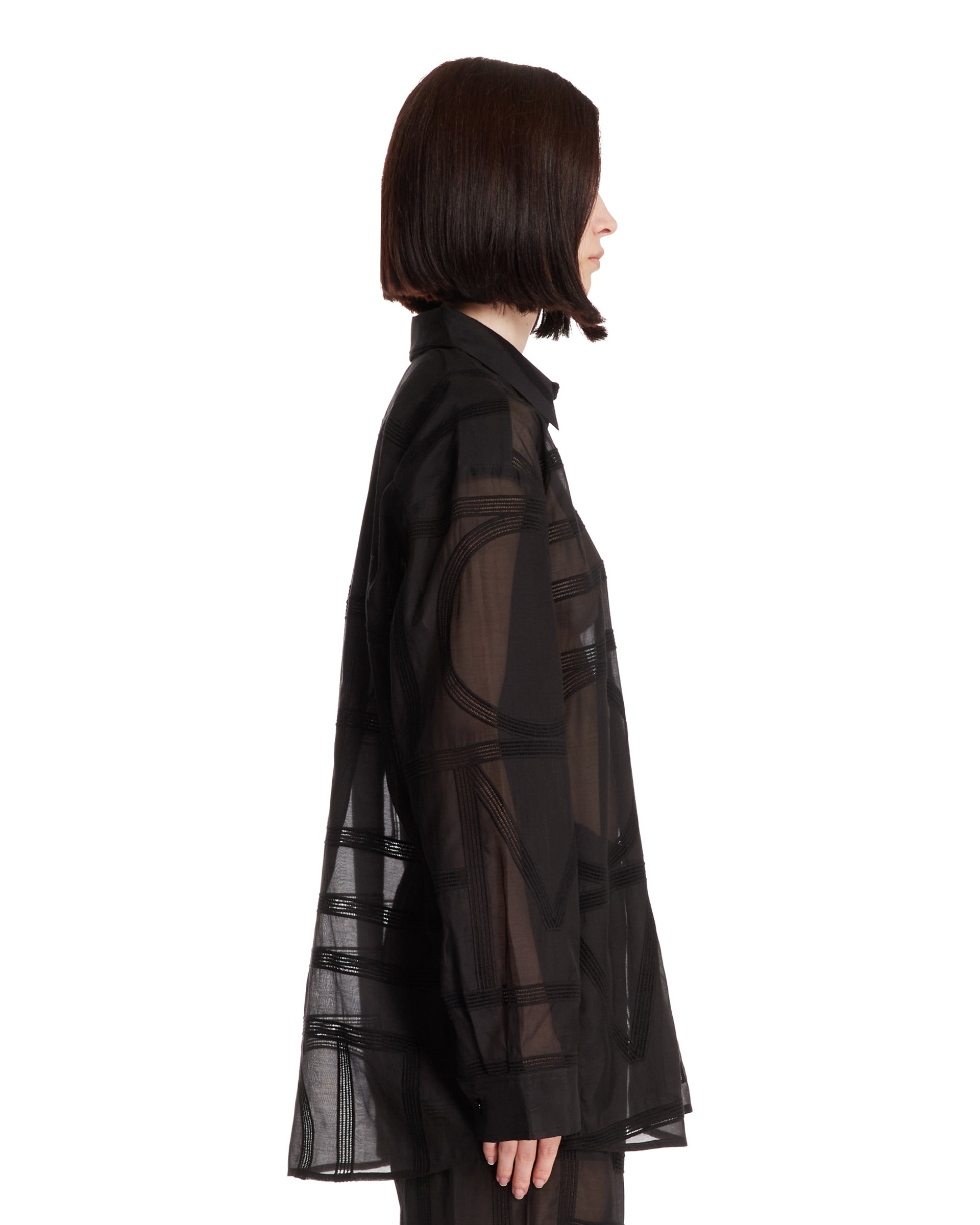Black Monogram Shirt - 5