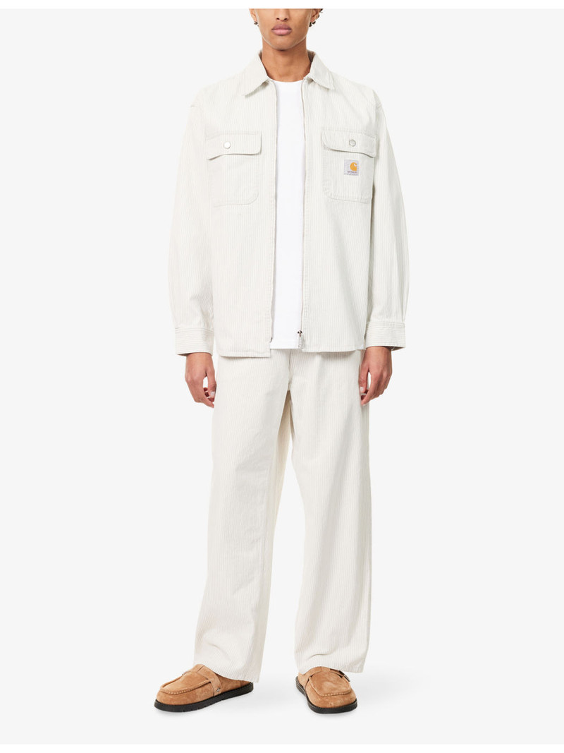 Carhartt WIP Mercer Zip-Up Cotton Shirt outlook