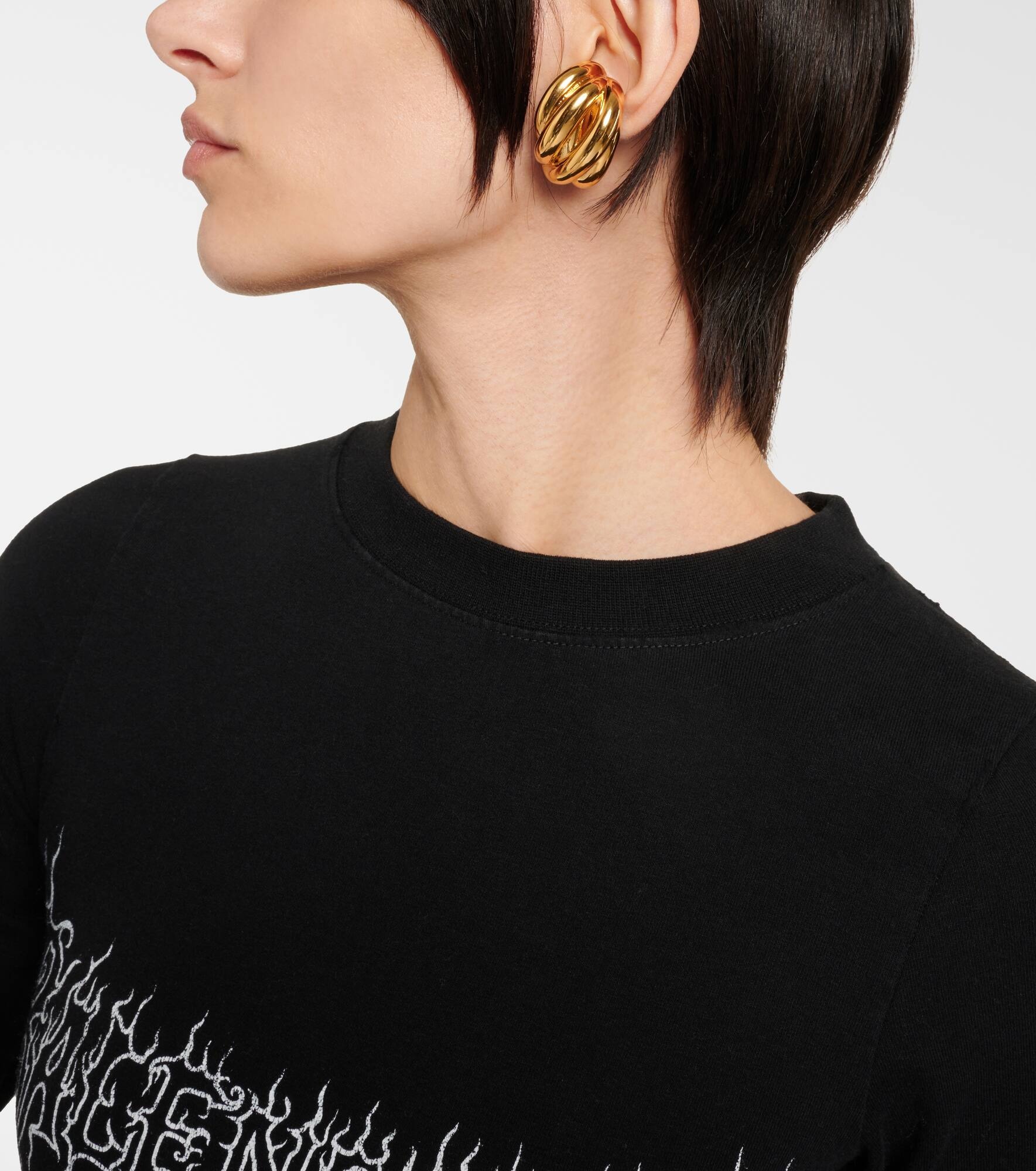 Saturne clip-on earrings - 3
