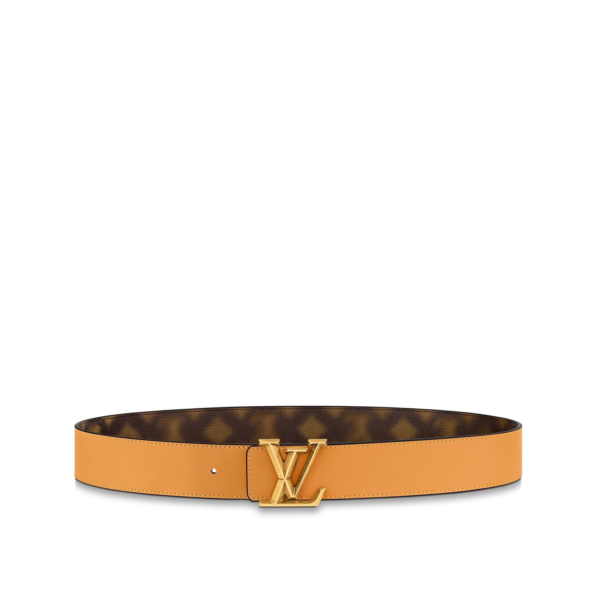 LV Pyramide This Is Not MNG 40MM Reversible Belt - 3