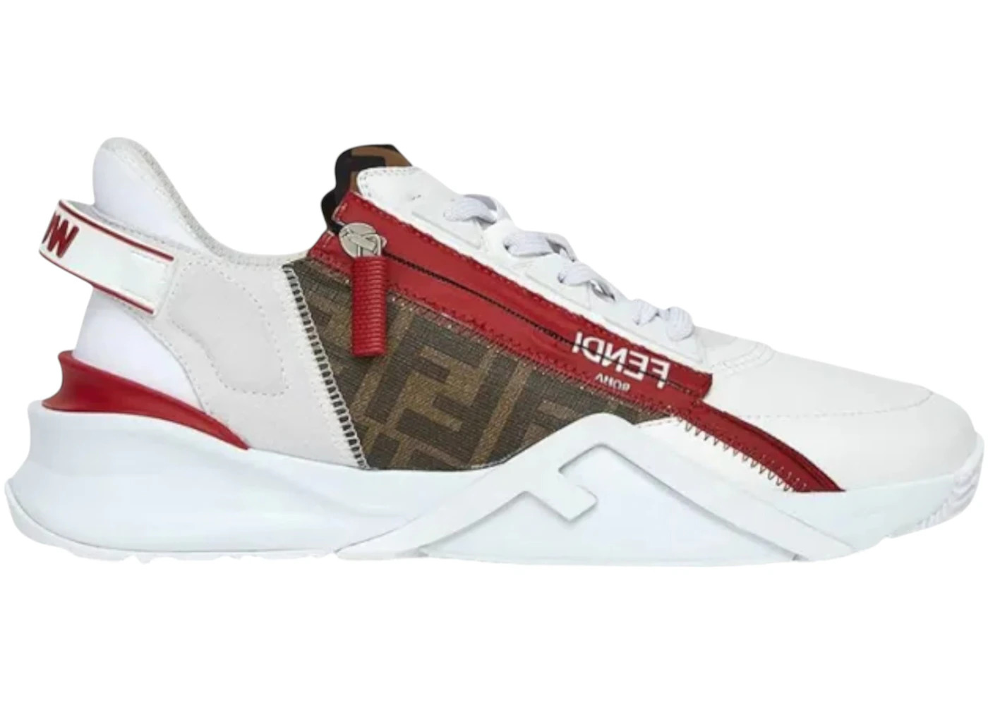 Fendi Flow Slip On White - 1