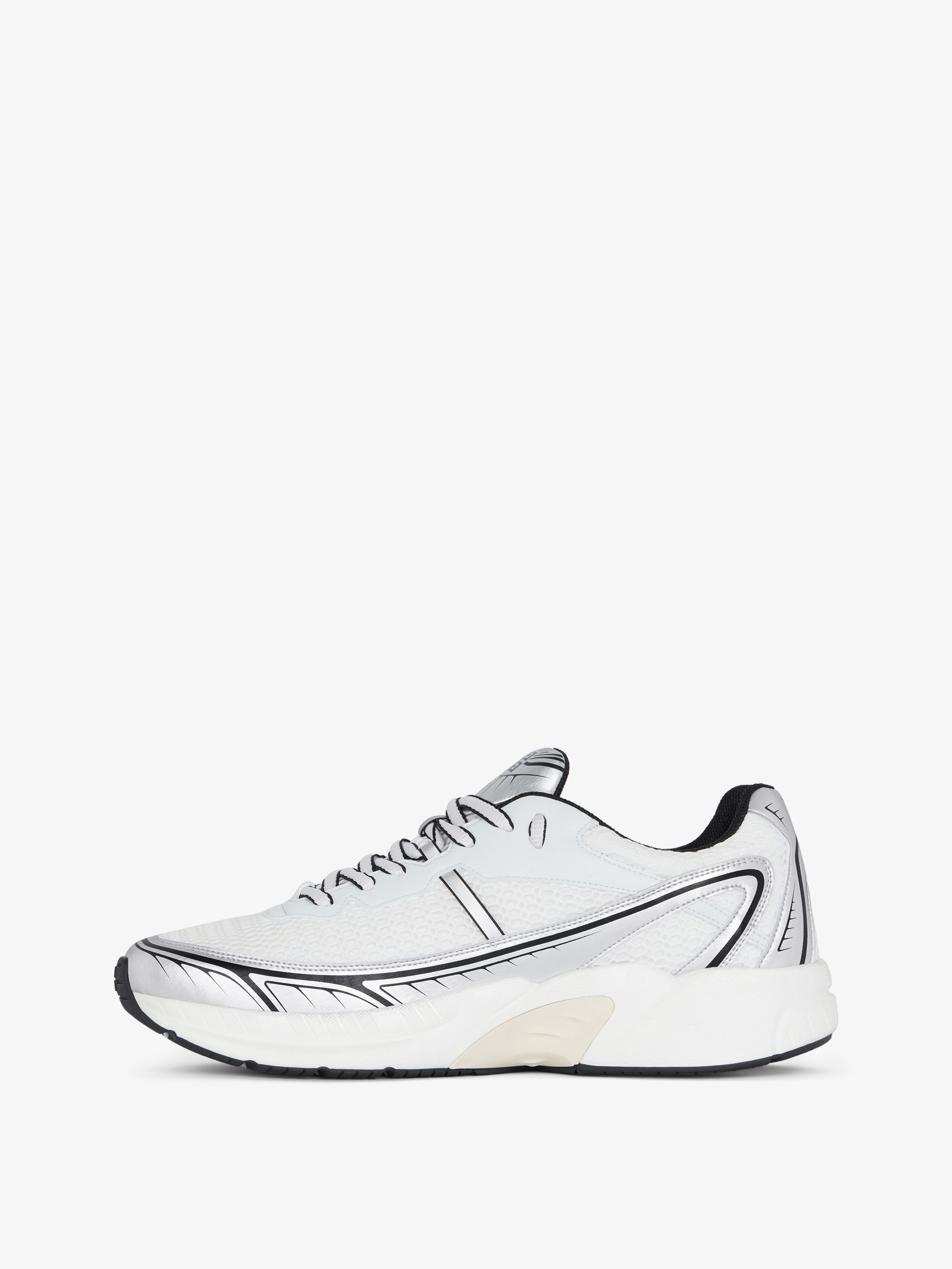 NFNTY-52 RUNNERS IN SYNTHETIC LEATHER AND MESH - 3