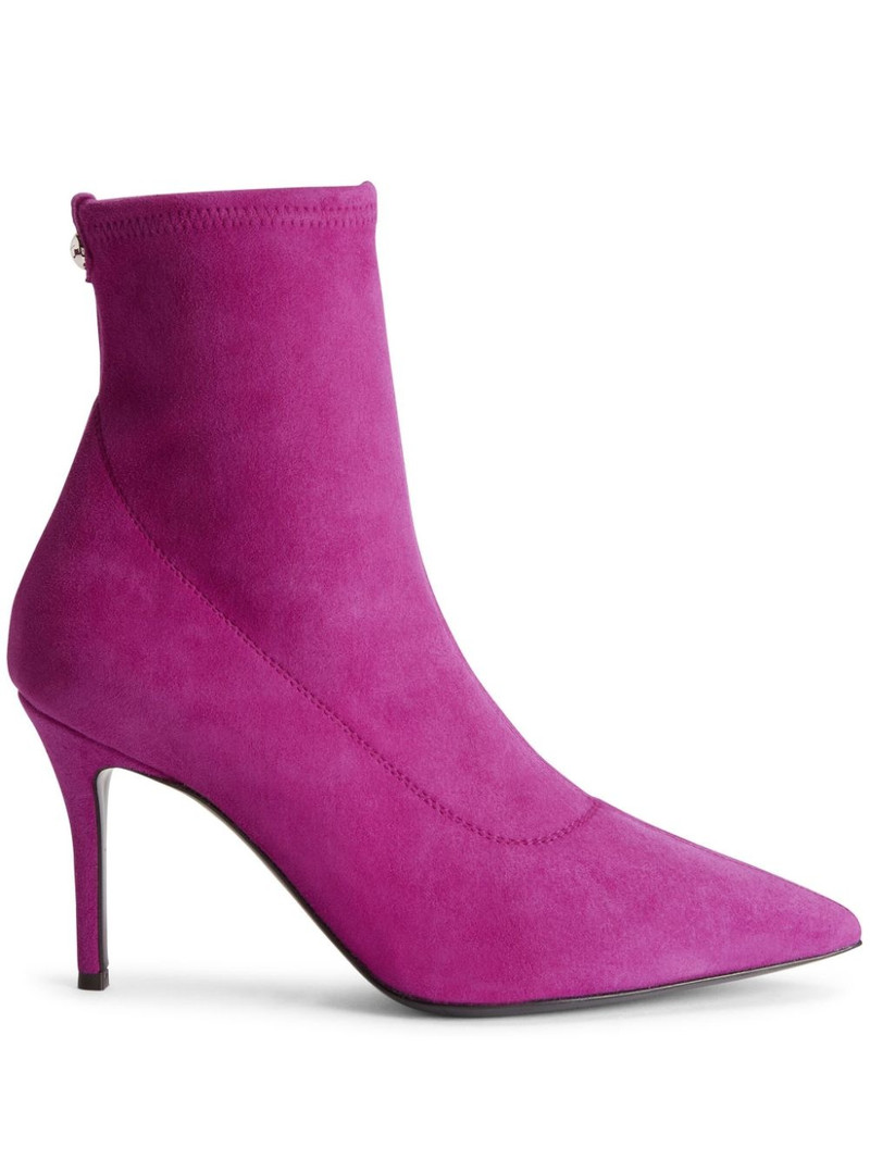 Mirea 90mm suede ankle boots 1