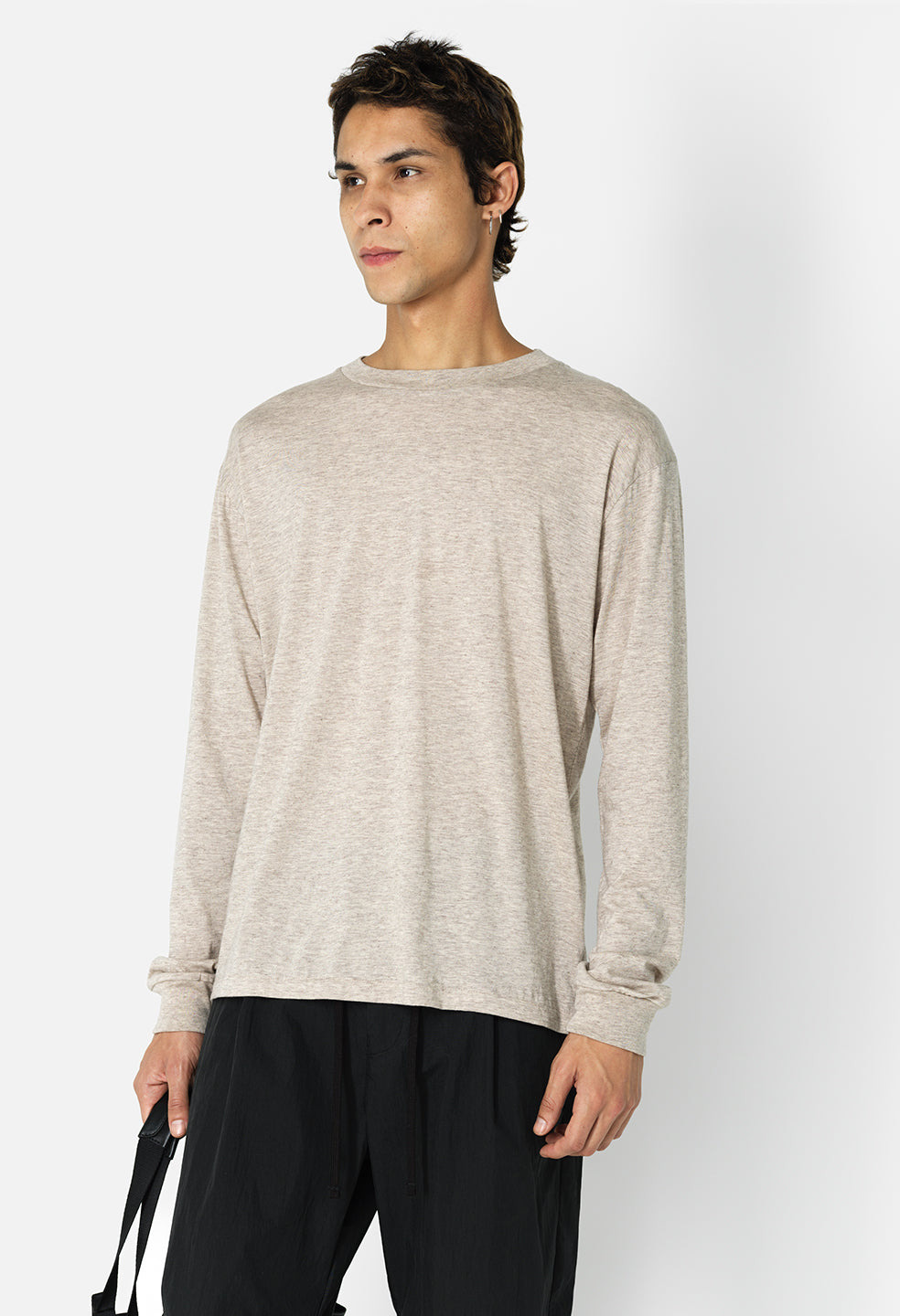 COTTON CASHMERE PULLOVER - 2