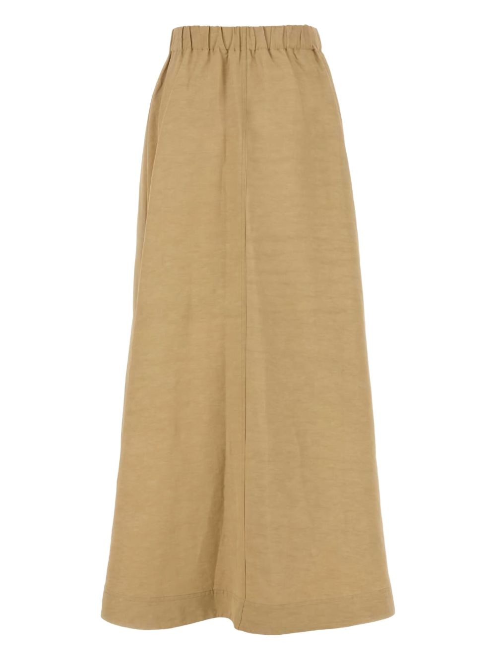 pleated A-line skirt - 2