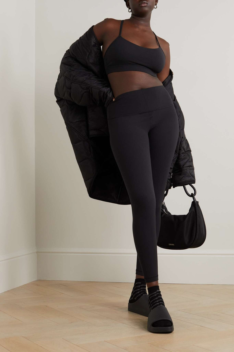 lululemon Flow Y stretch sports bra Black outlook