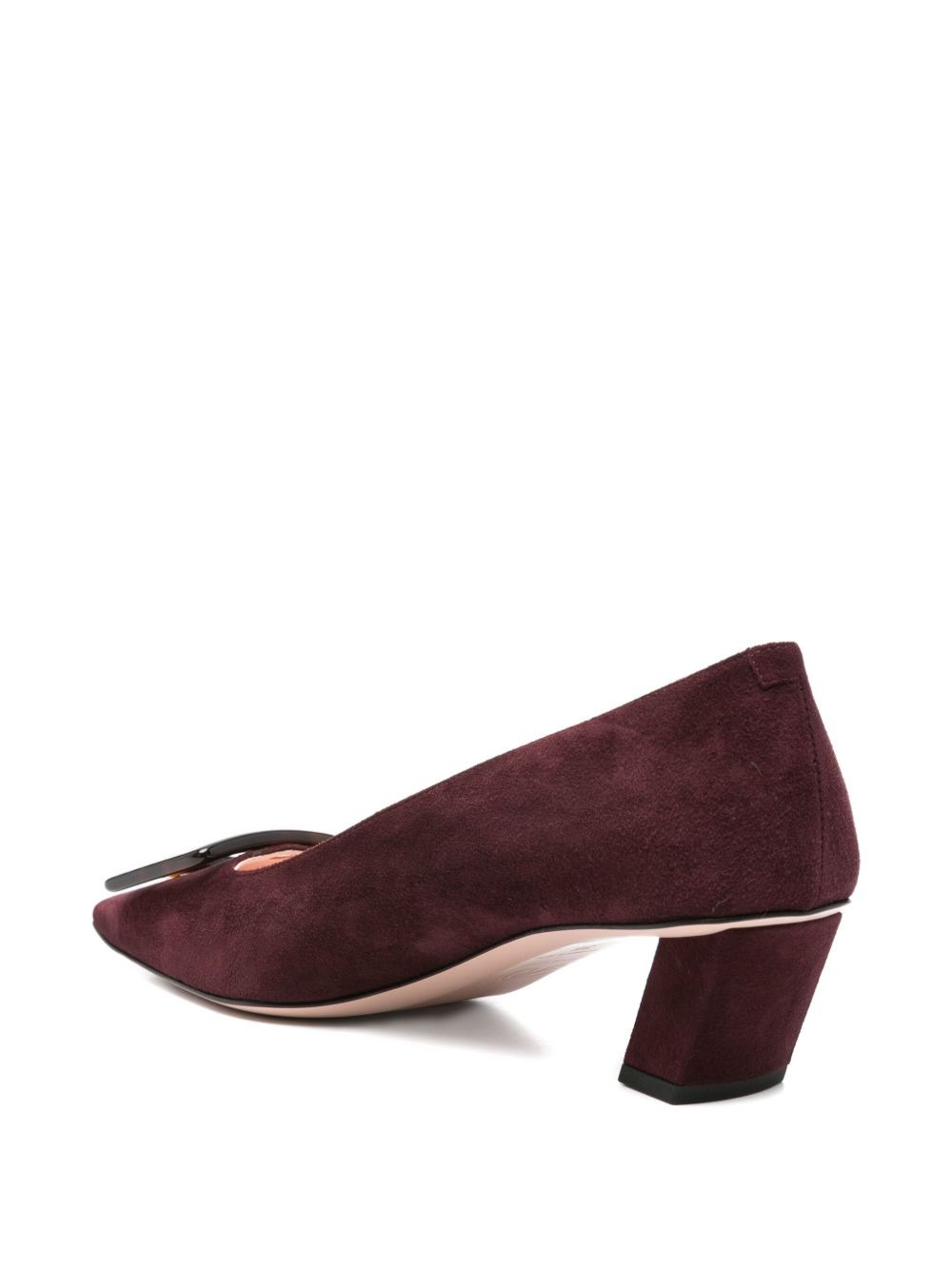 Roger Vivier Women Belle Vivier Turtle Leather Pumps - 2
