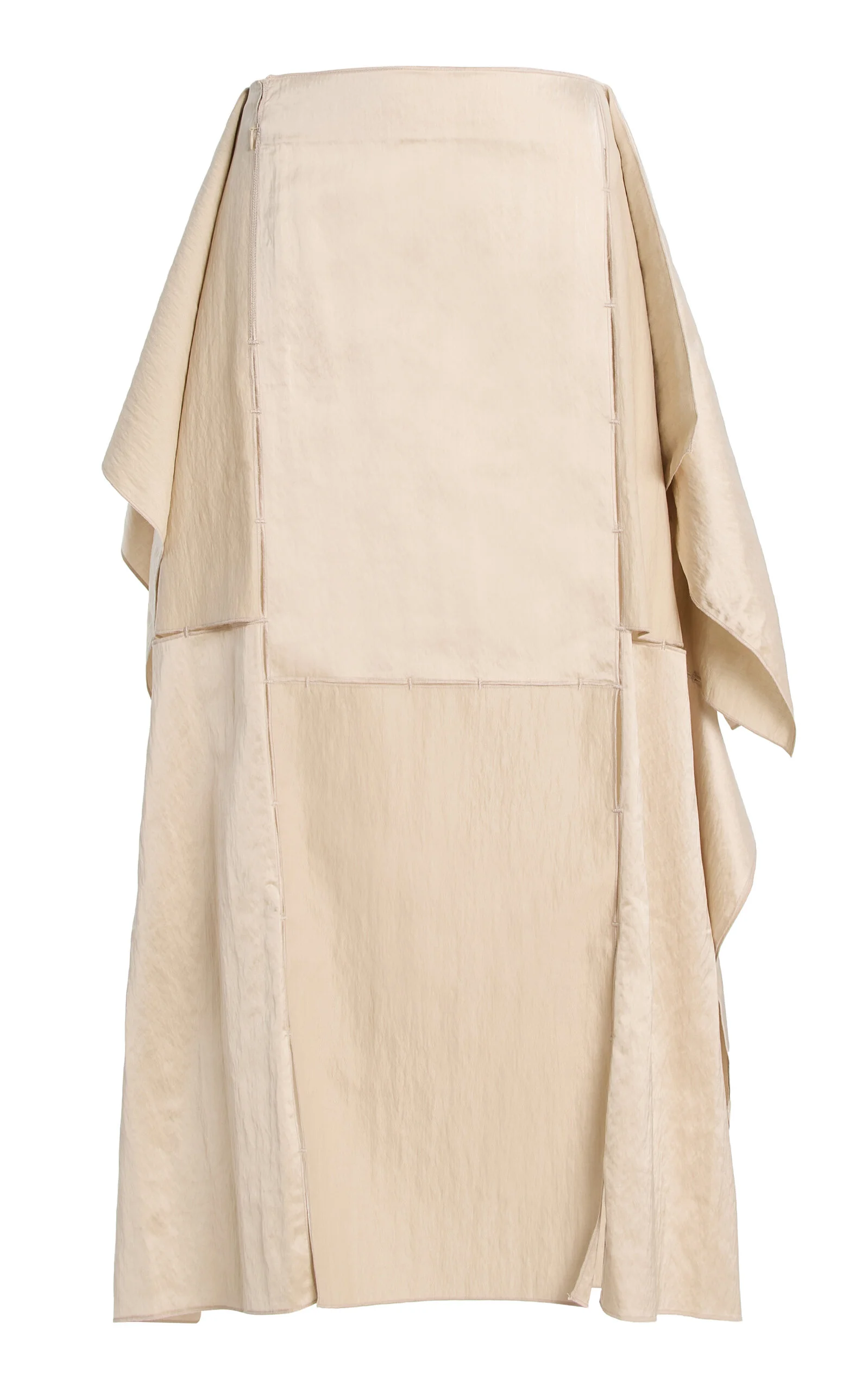 Pannello Ruffled Midi Skirt neutral - 1