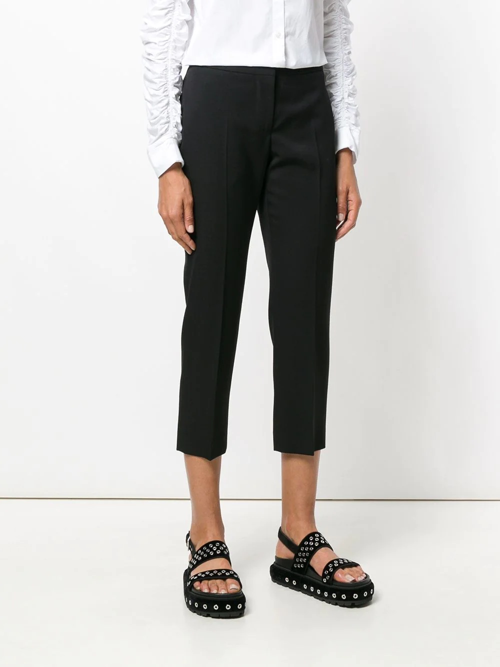 cropped tailored trousers - 4