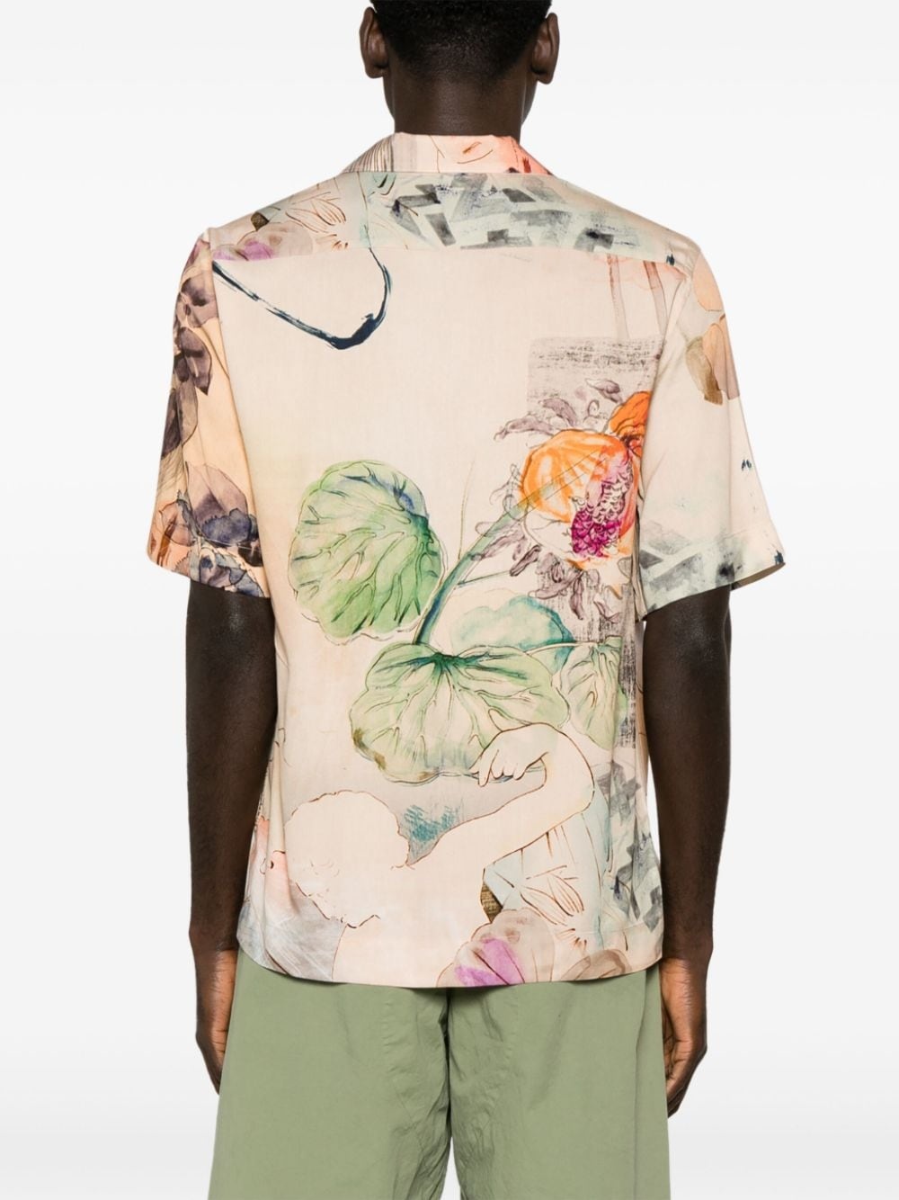 graphic-print short-sleeve shirt - 4