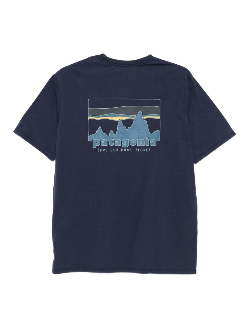Patagonia '73 Skyline graphic organic cotton T-shirt outlook