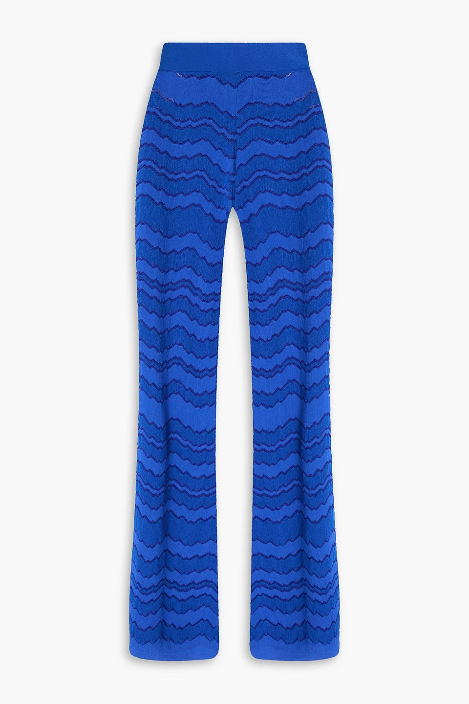 Crochet-knit flared pants - 1