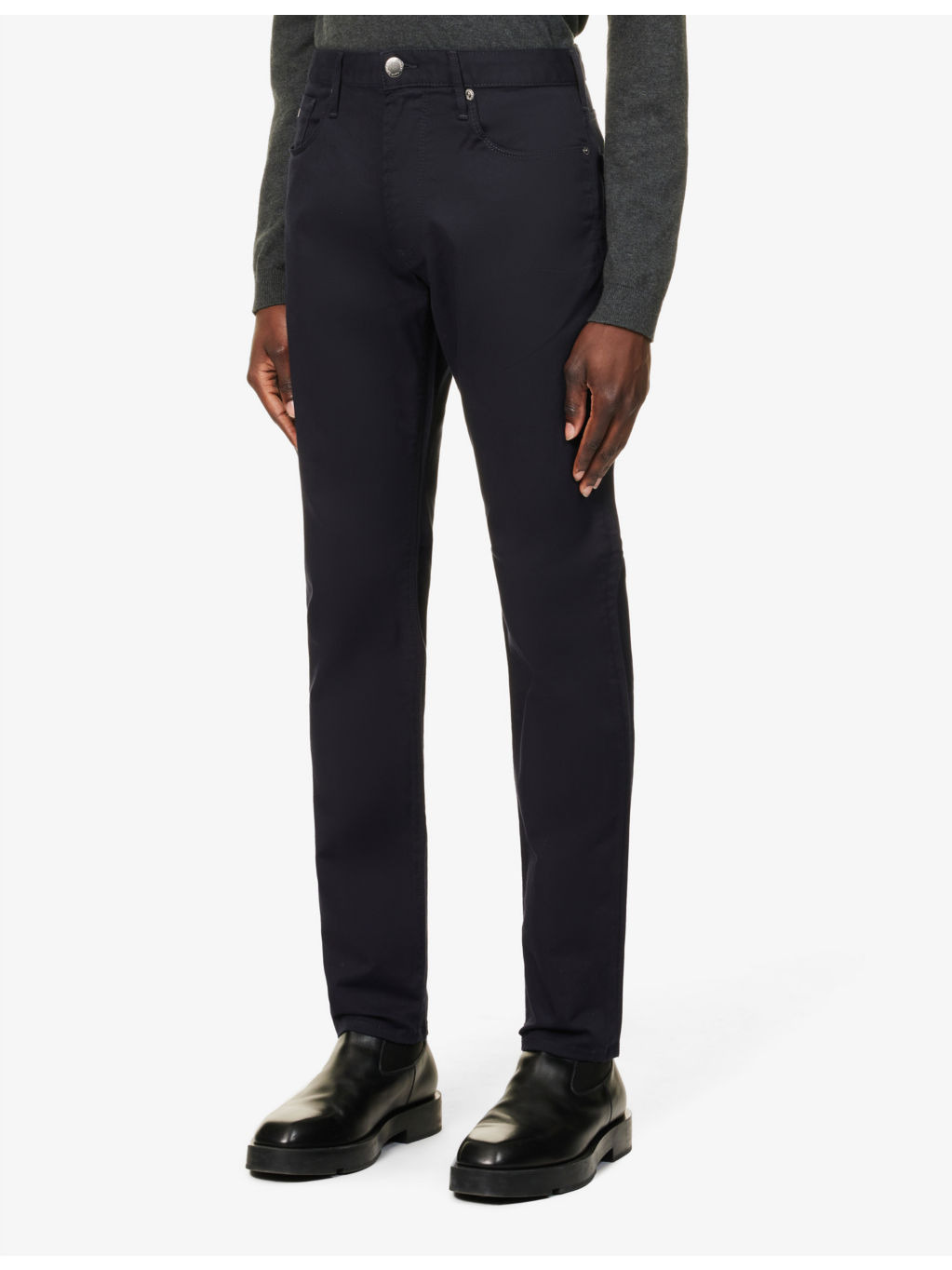 J06 Gab straight-leg mid-rise stretch-denim jeans - 3