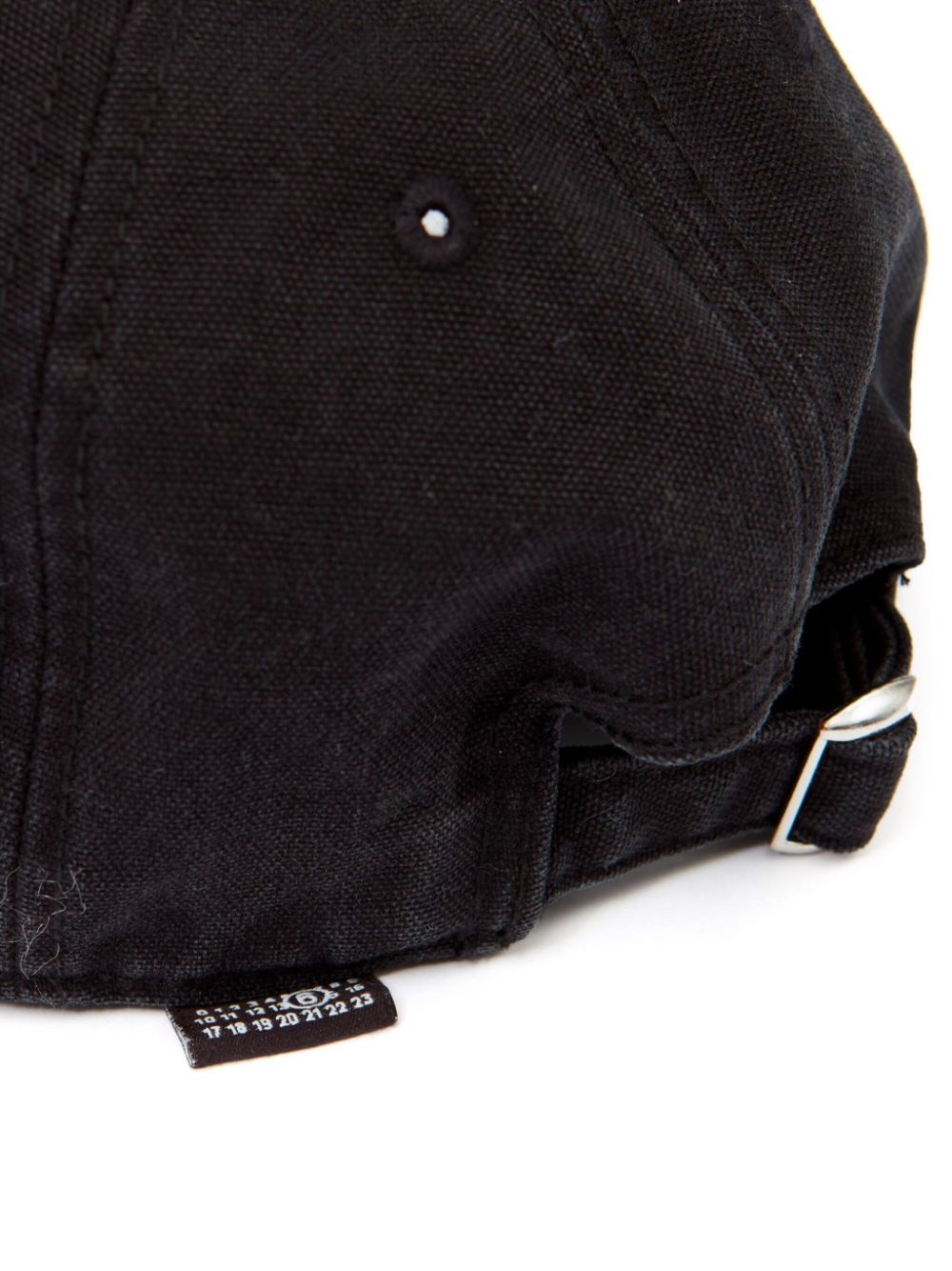 numbers-embroidered cap - 3