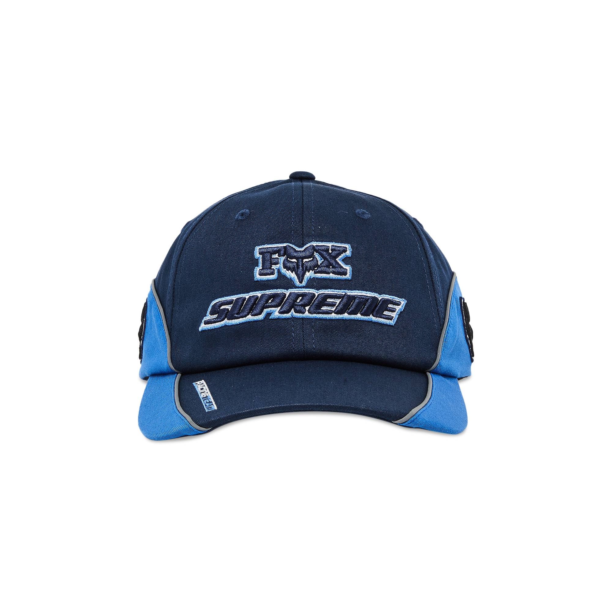 Supreme x Fox Racing 6-Panel 'Blue' - 1