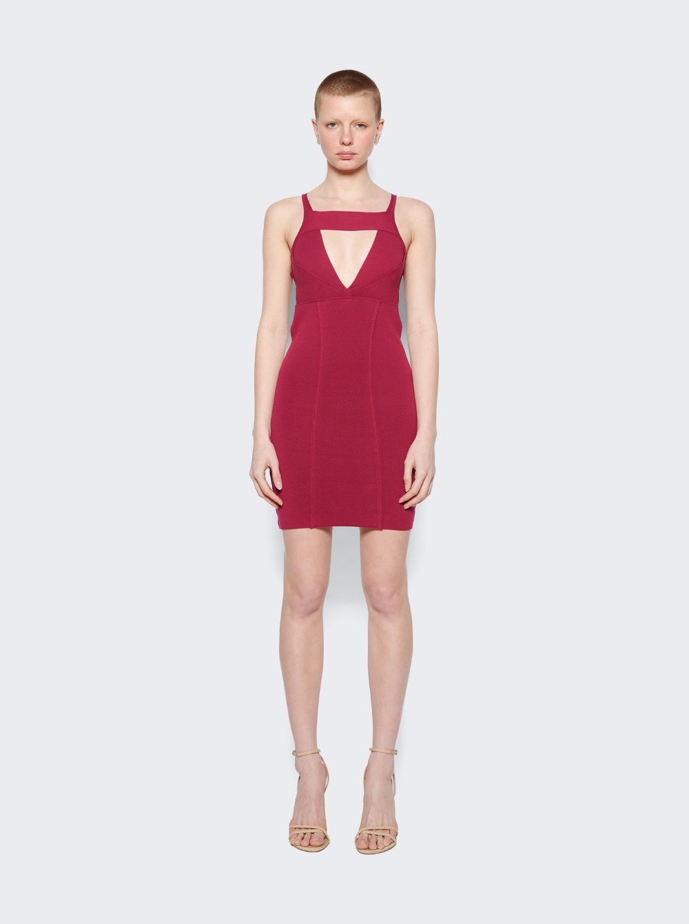 Sling Mini Dress Fuchsia - 2