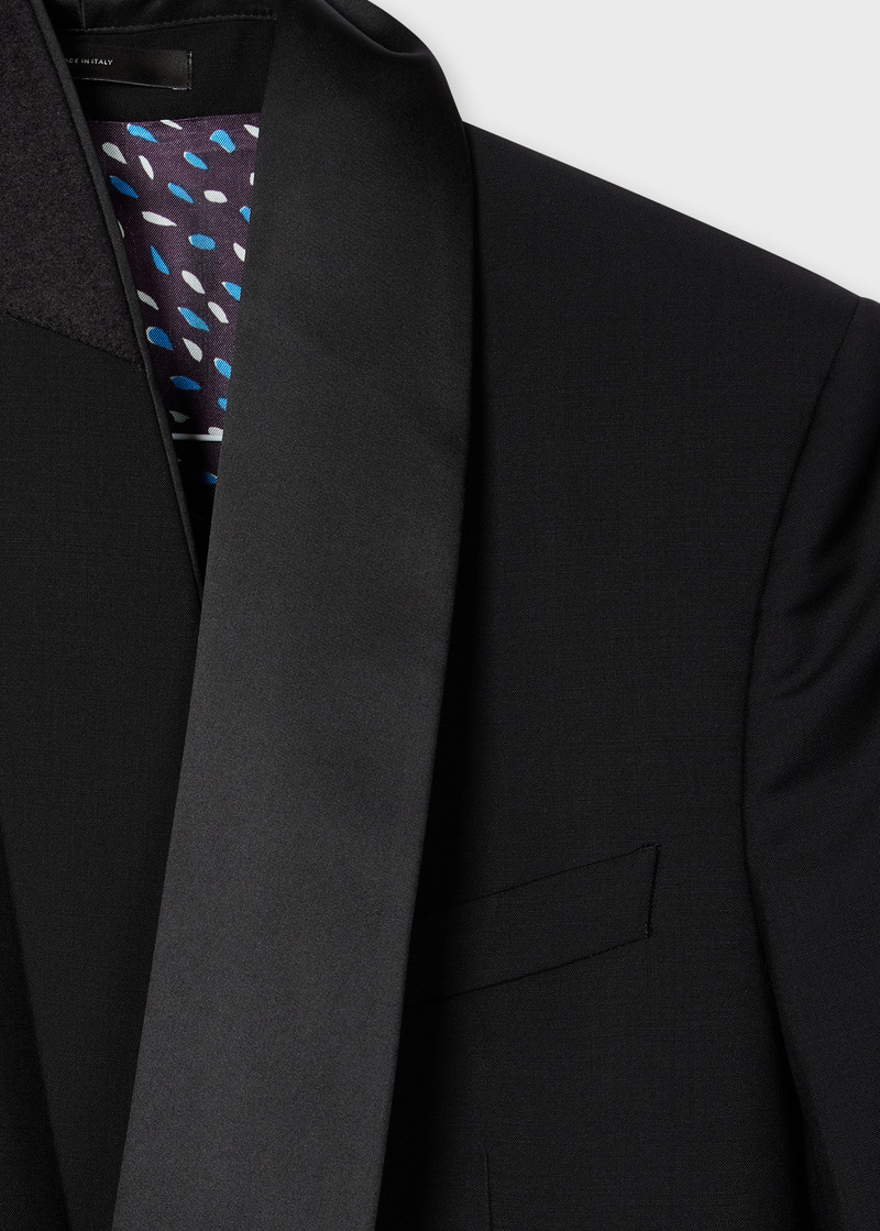 Paul Smith Black Wool-Mohair Evening Suit outlook