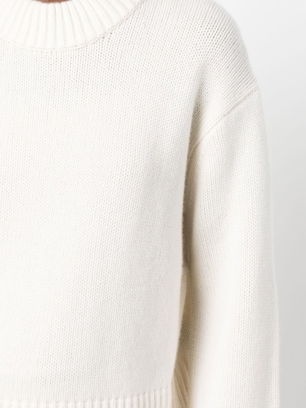 crew-neck cashmere jumper - 5