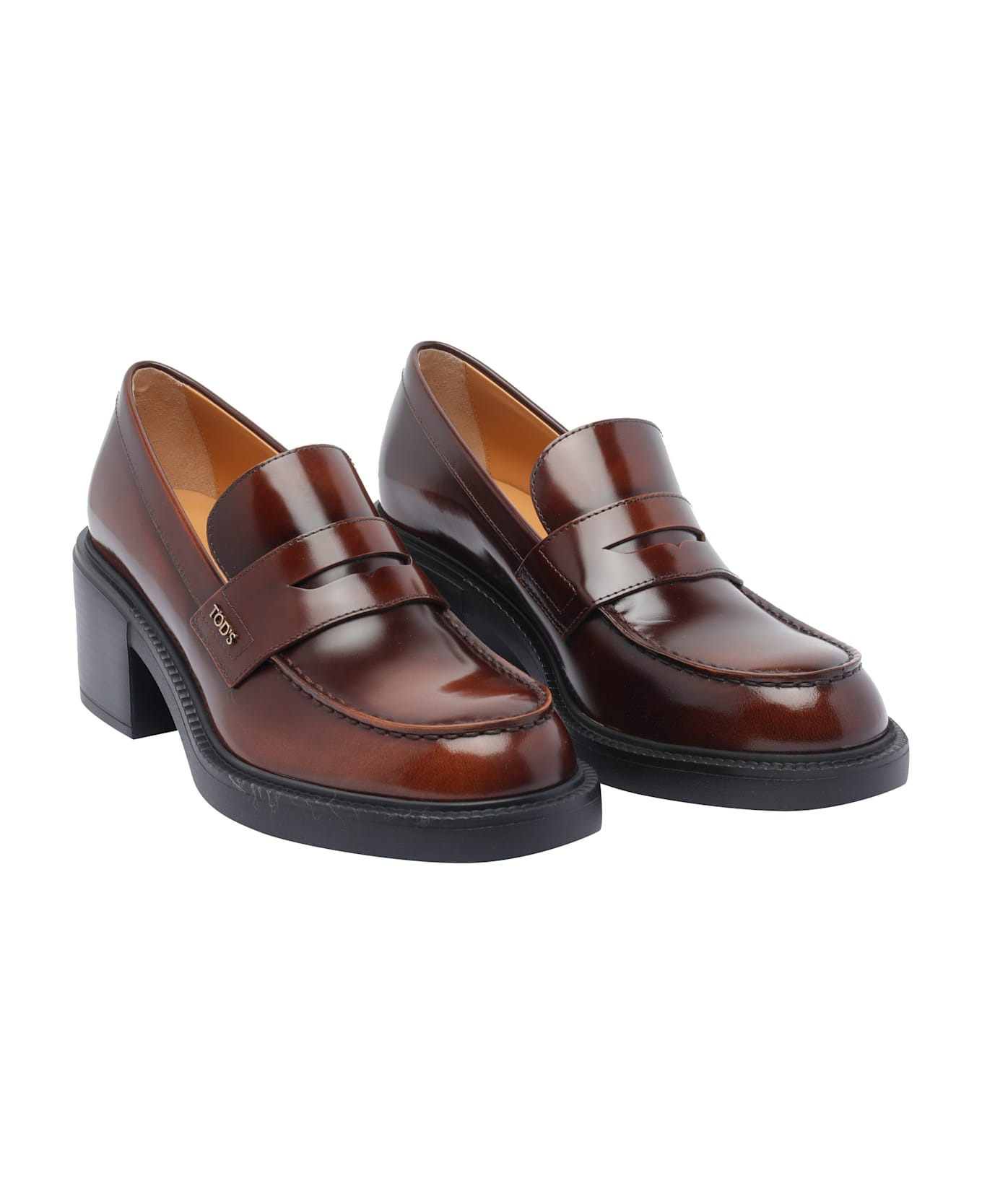 Leather Pump Loafers - 2