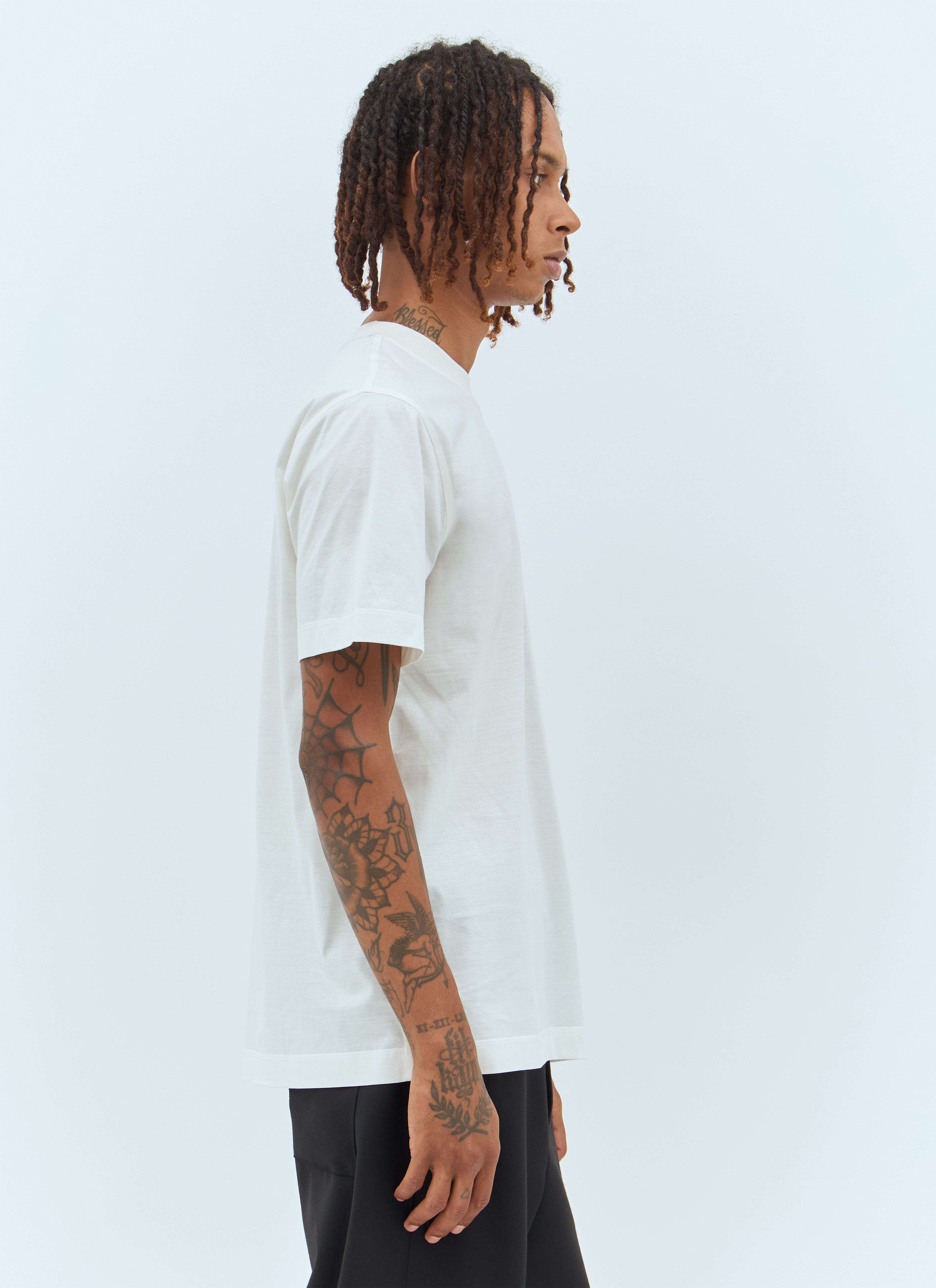 Burberry Men Logo Embroidery T-Shirt - 3