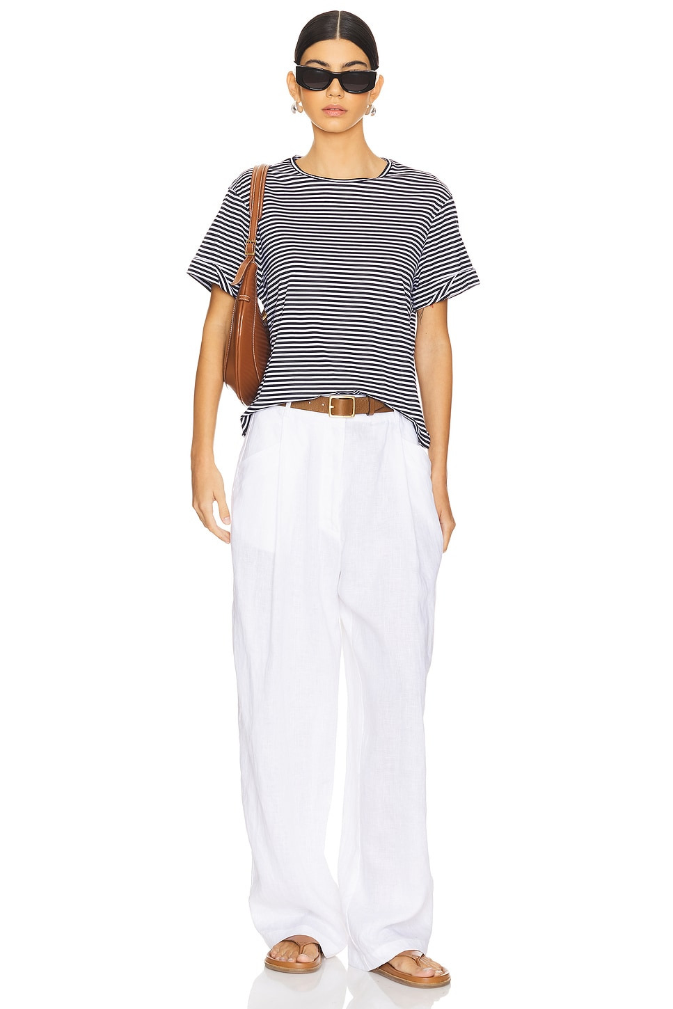 Boxy Rolled Tee - 4