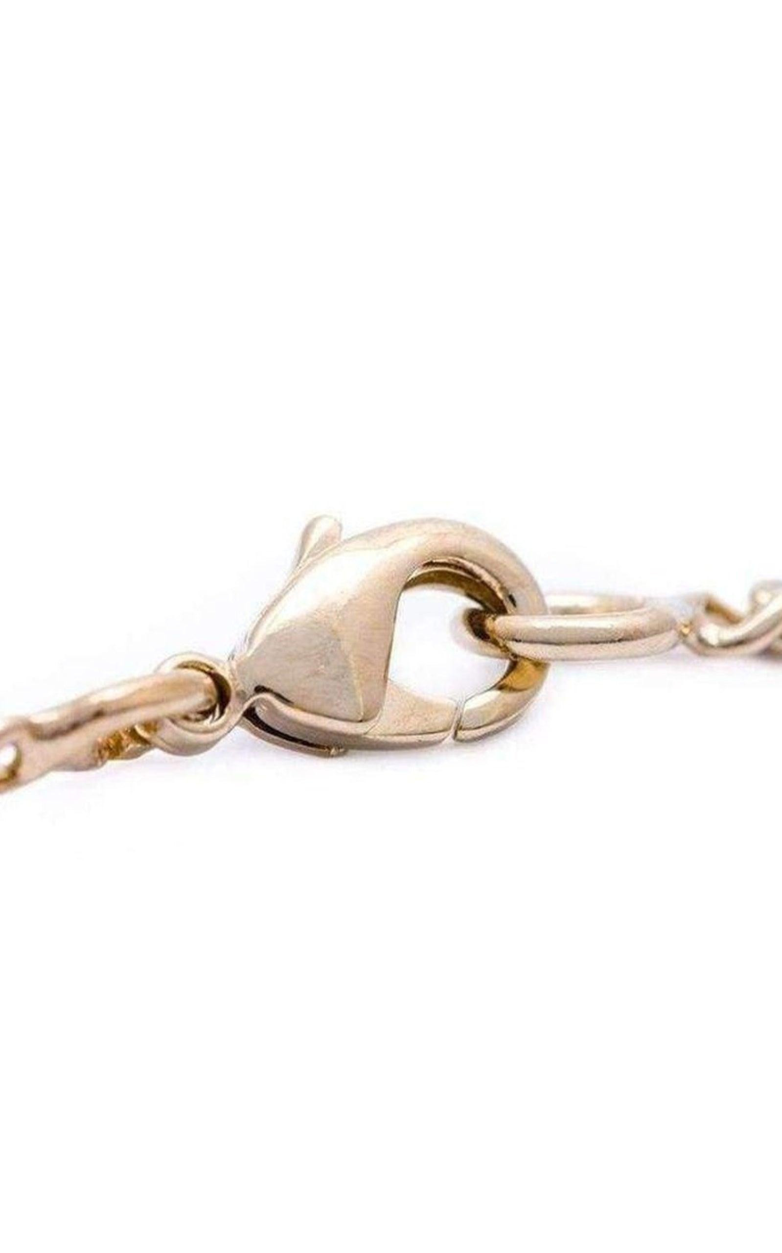 Two Tone Golden Pendent Necklace - 6