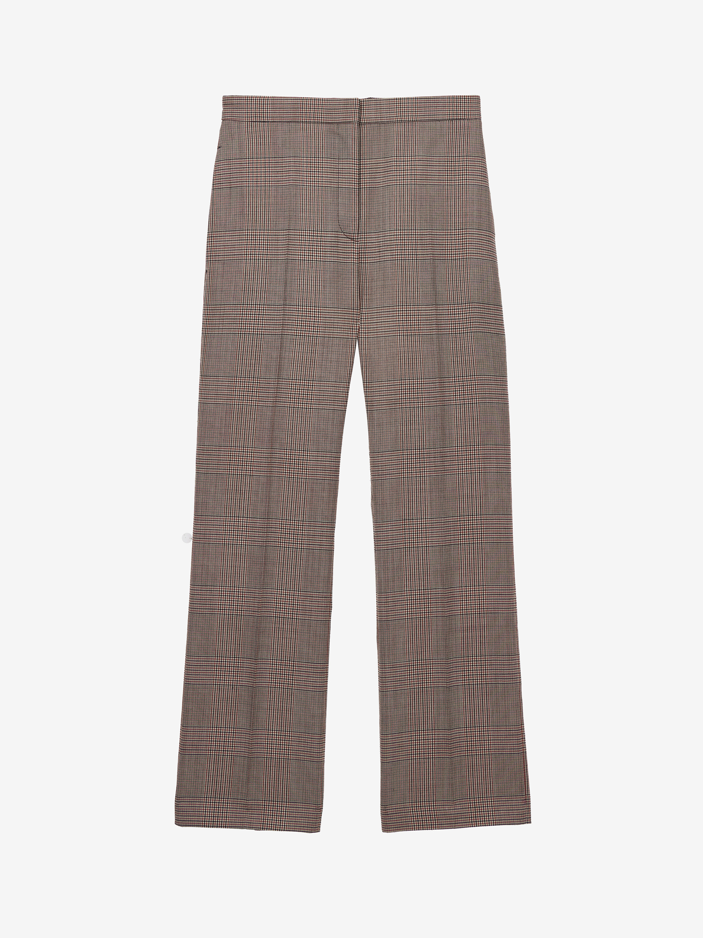 Heitage Check Kickback Trousers - 1