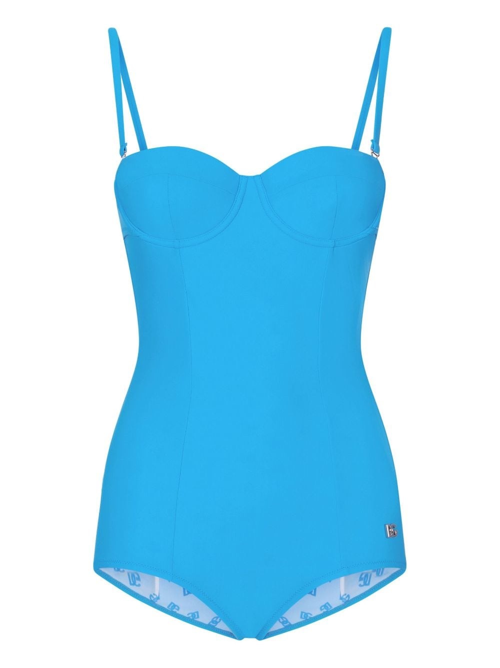 DG-logo one-piece swimsuit - 1