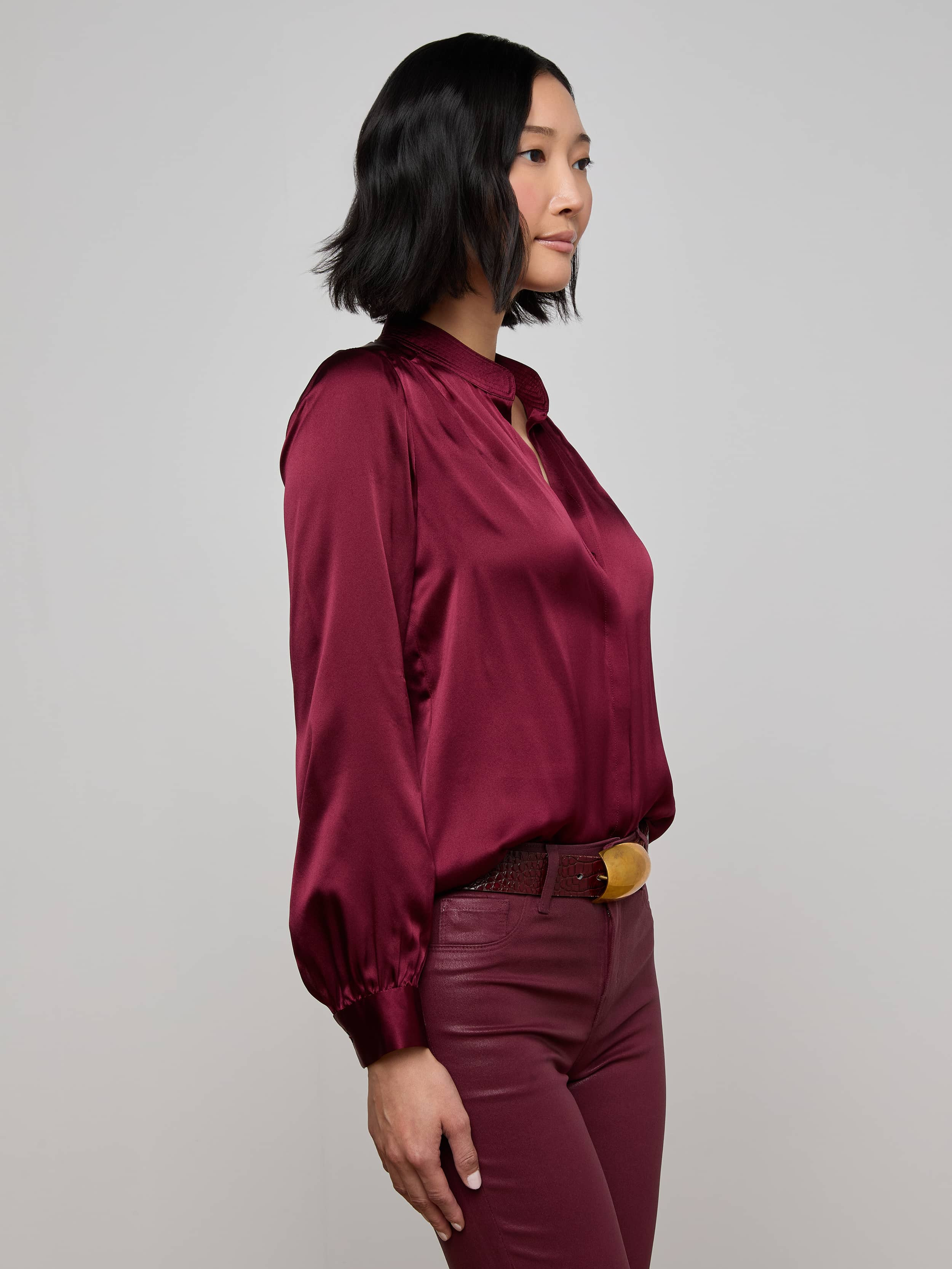 Bianca Silk Blouse - 3