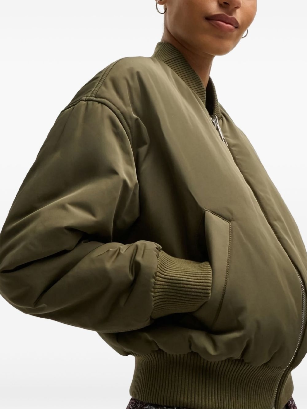 water-repellent reversible bomber jacket - 2