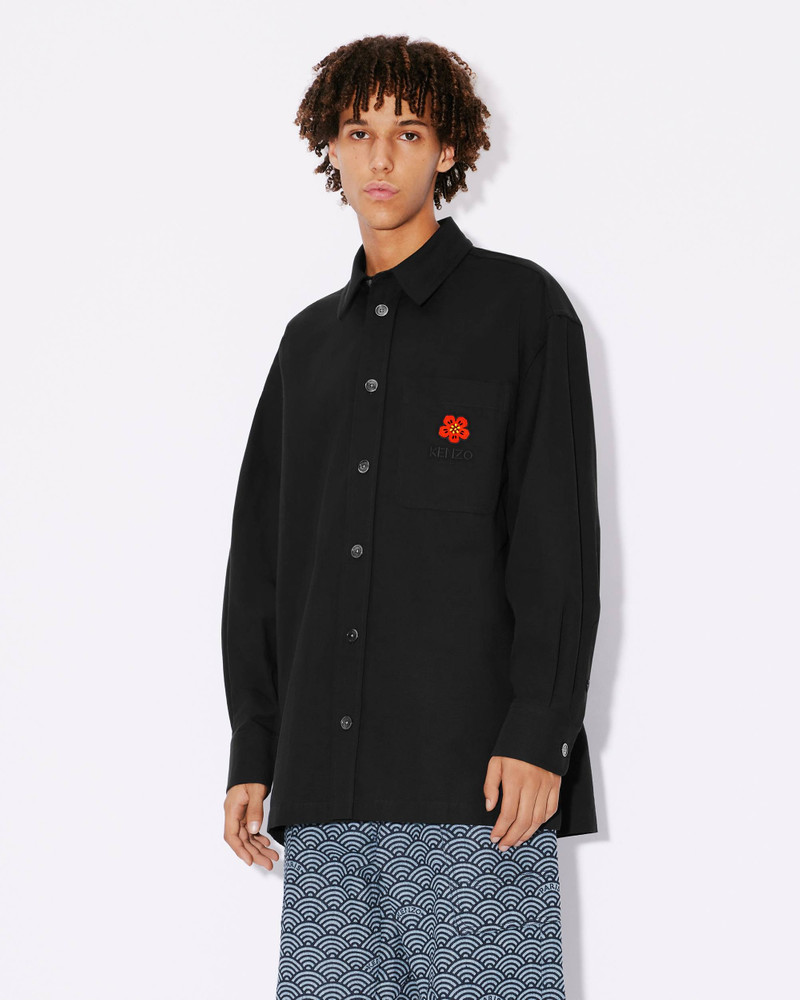 'BOKE FLOWER' Crest oversized shirt. 3