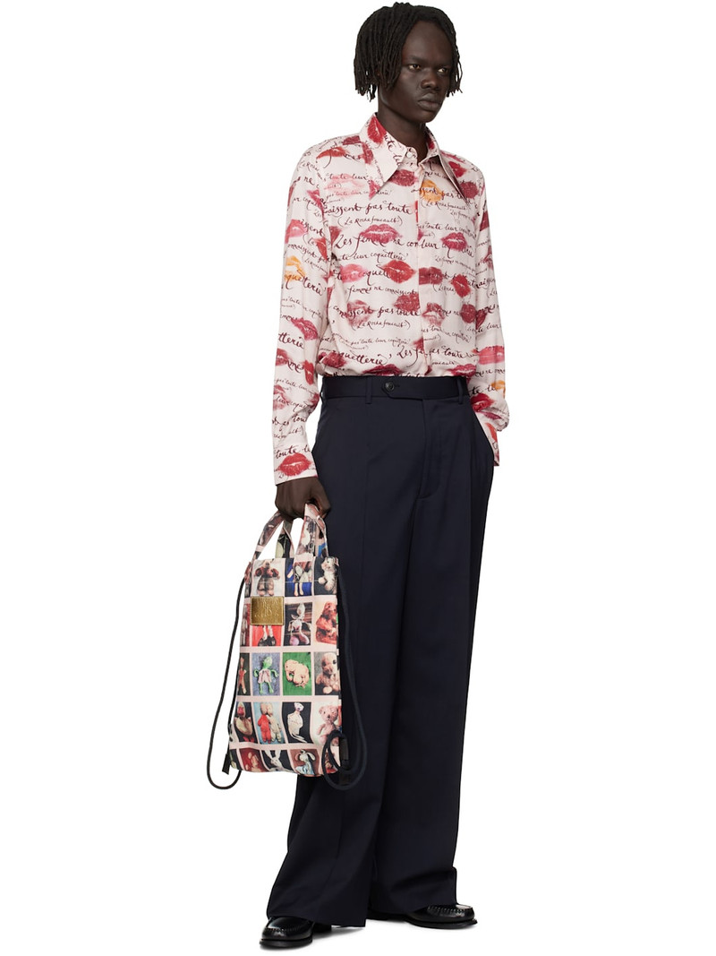 Vivienne Westwood Pink Violin Tuxedo Shirt outlook