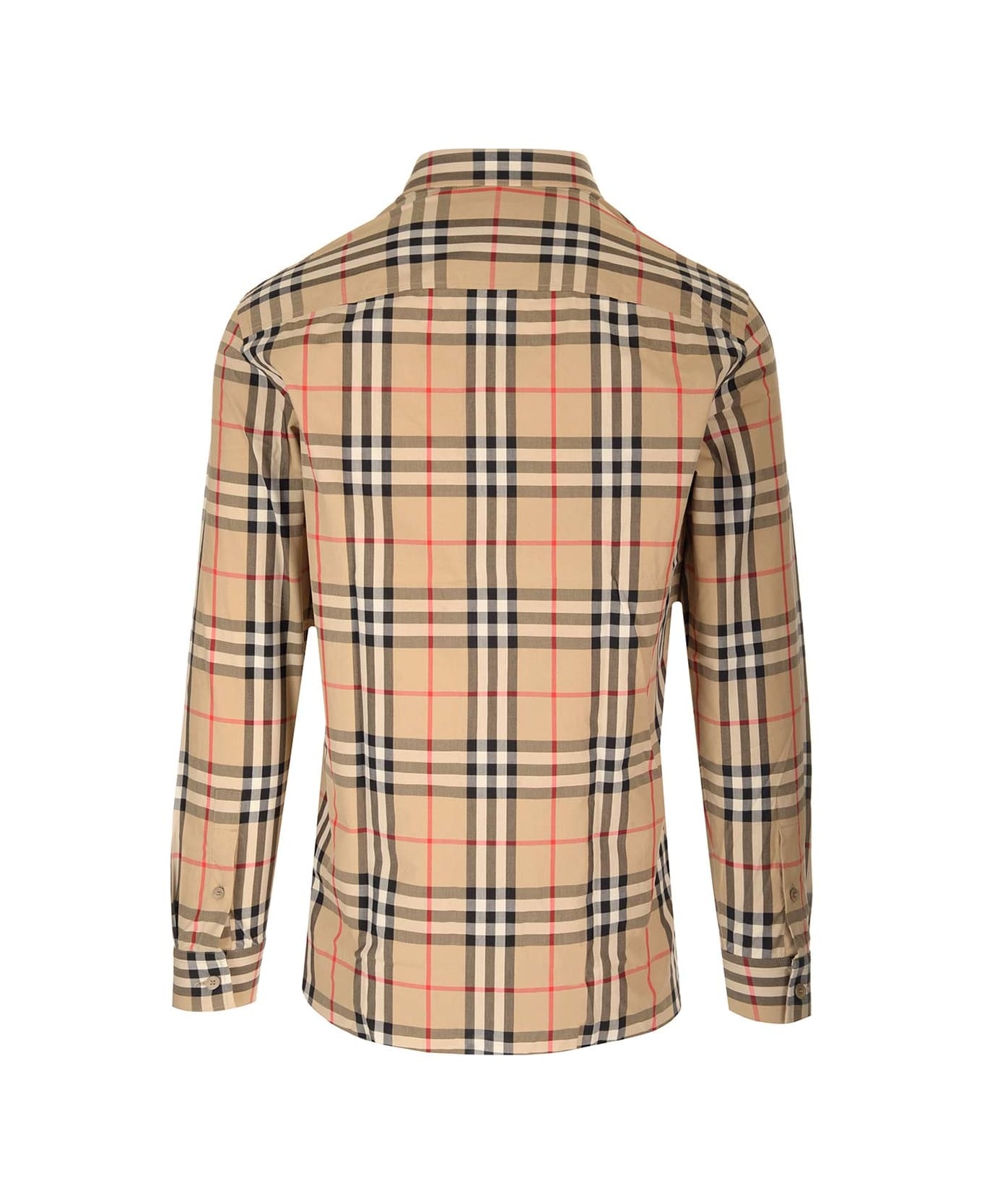 Cotton Shirt With Check Pattern - 2