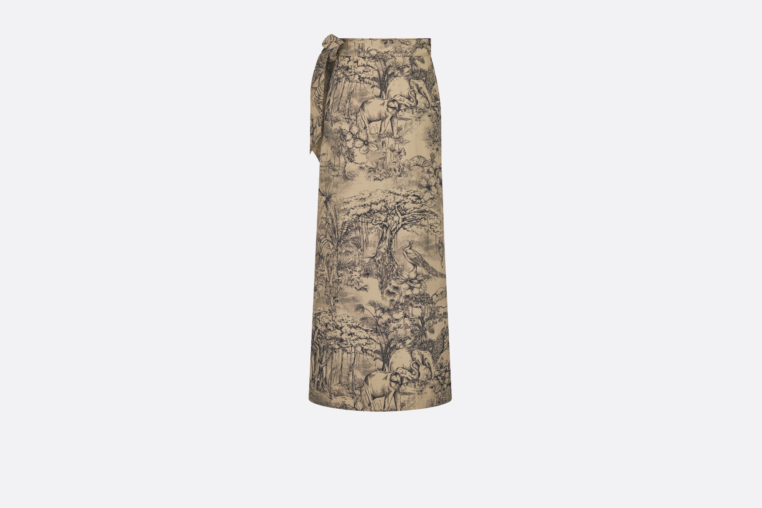 Long Wrap Skirt - 2