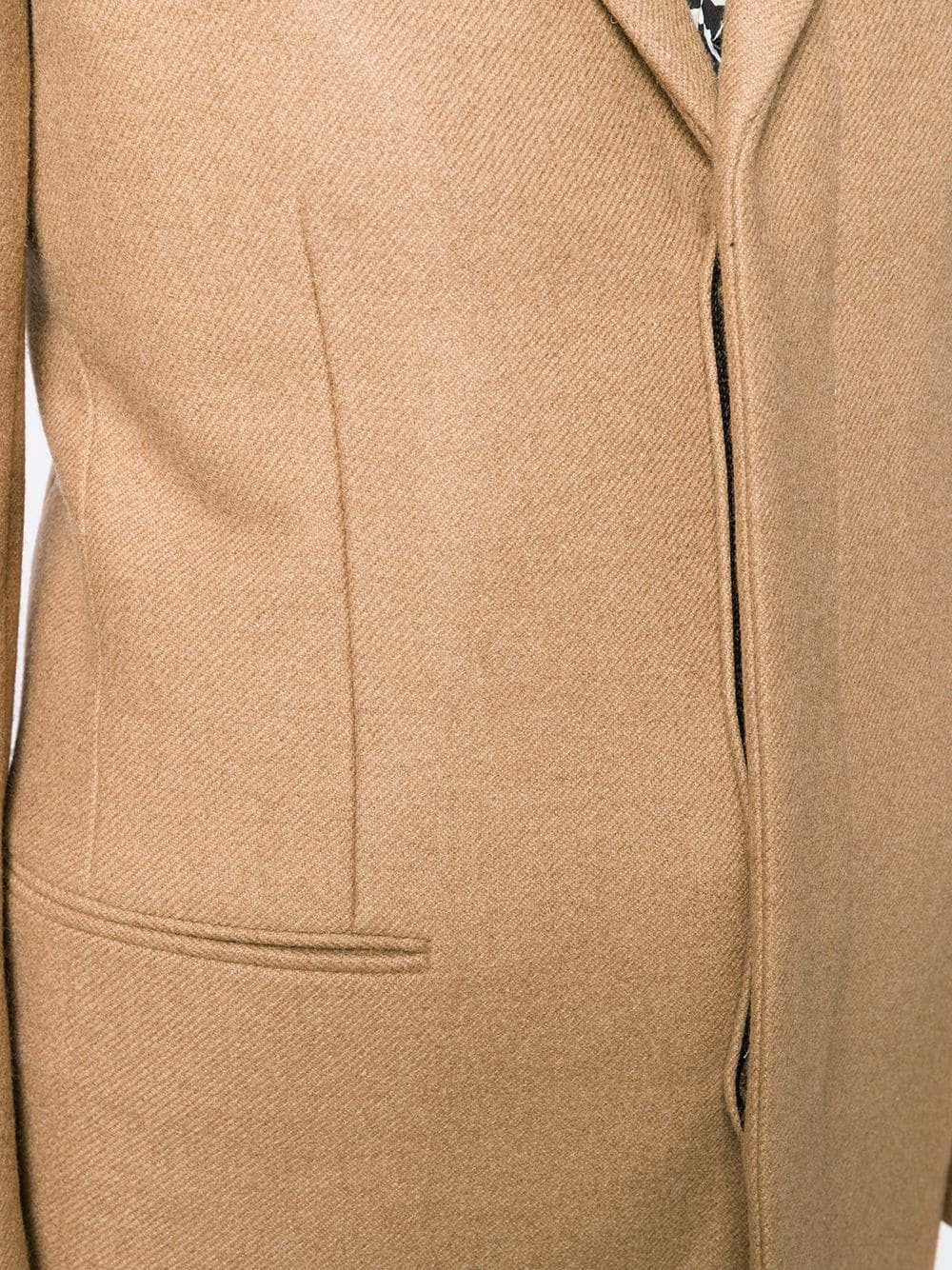 Abrigo camel wool coat - 5