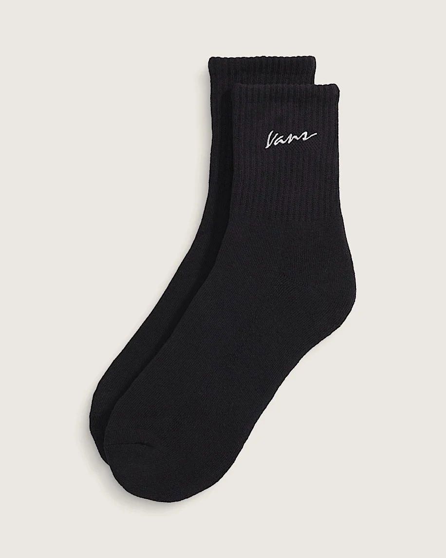 Classic Script Half Crew Socks - 1