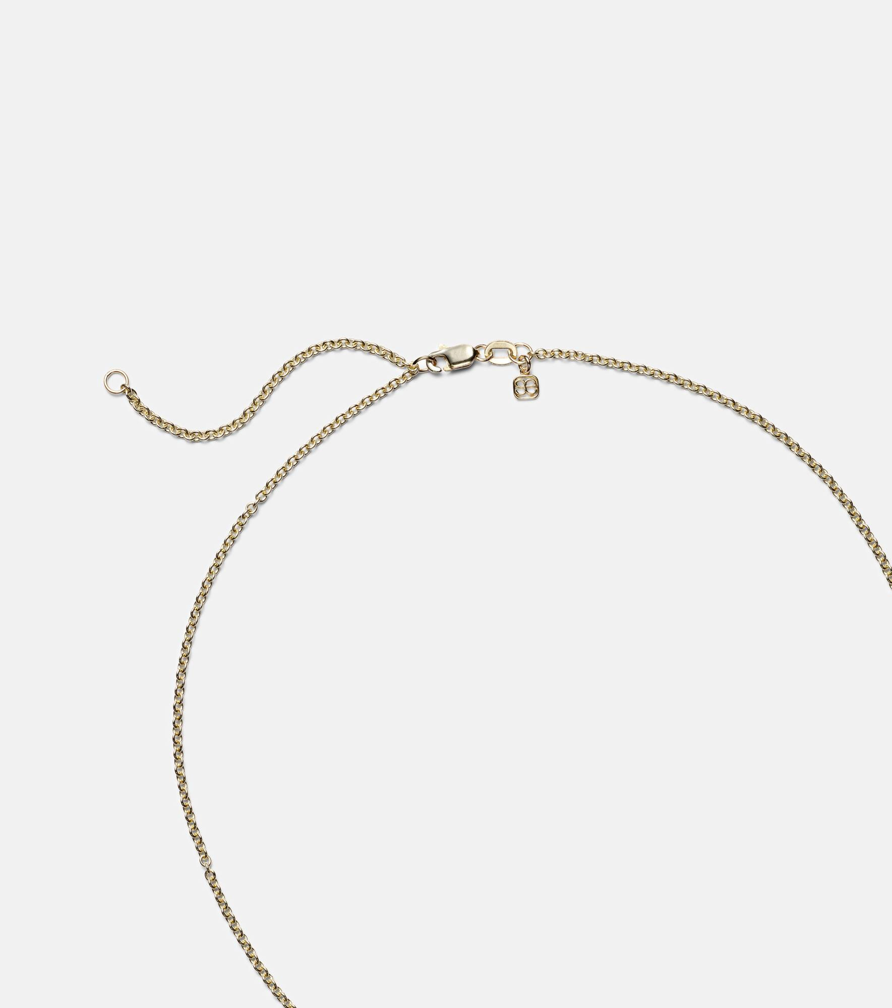 Lovebirds 14kt gold necklace with diamonds - 6