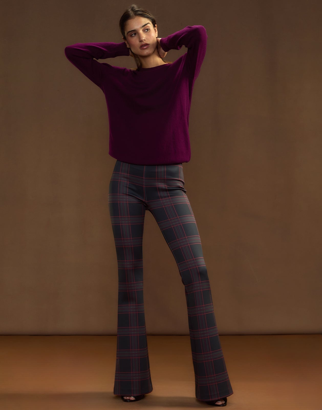 Bonded Fit and Flare Pant - 3