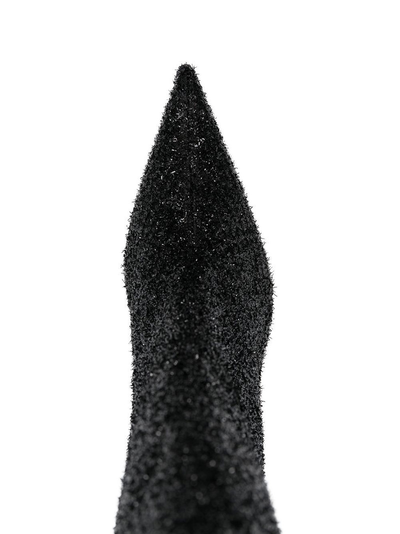 110mm sequin knee-high boots 4