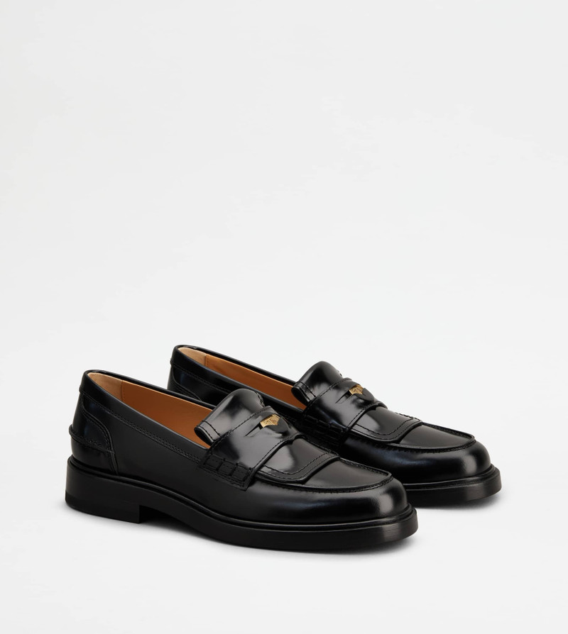 LOAFERS IN LEATHER - BLACK 3