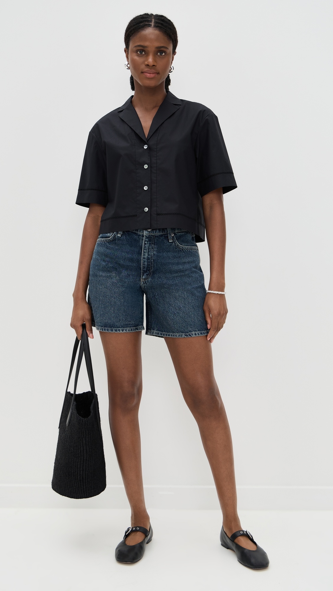 Boxy Lapel Shirt - 4