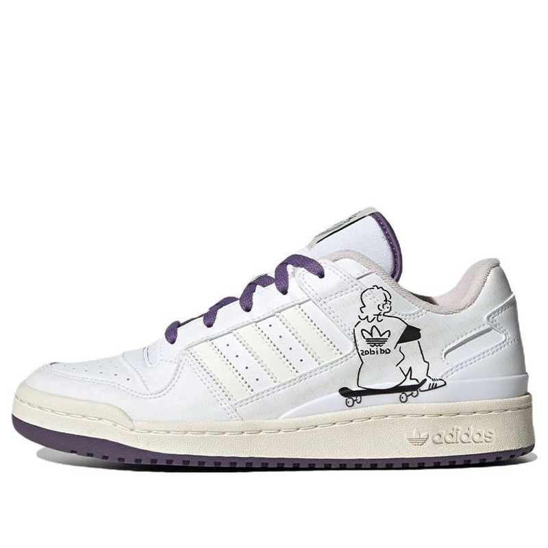 adidas Originals Forum Low CL 'White Purple' IE2121 - 1