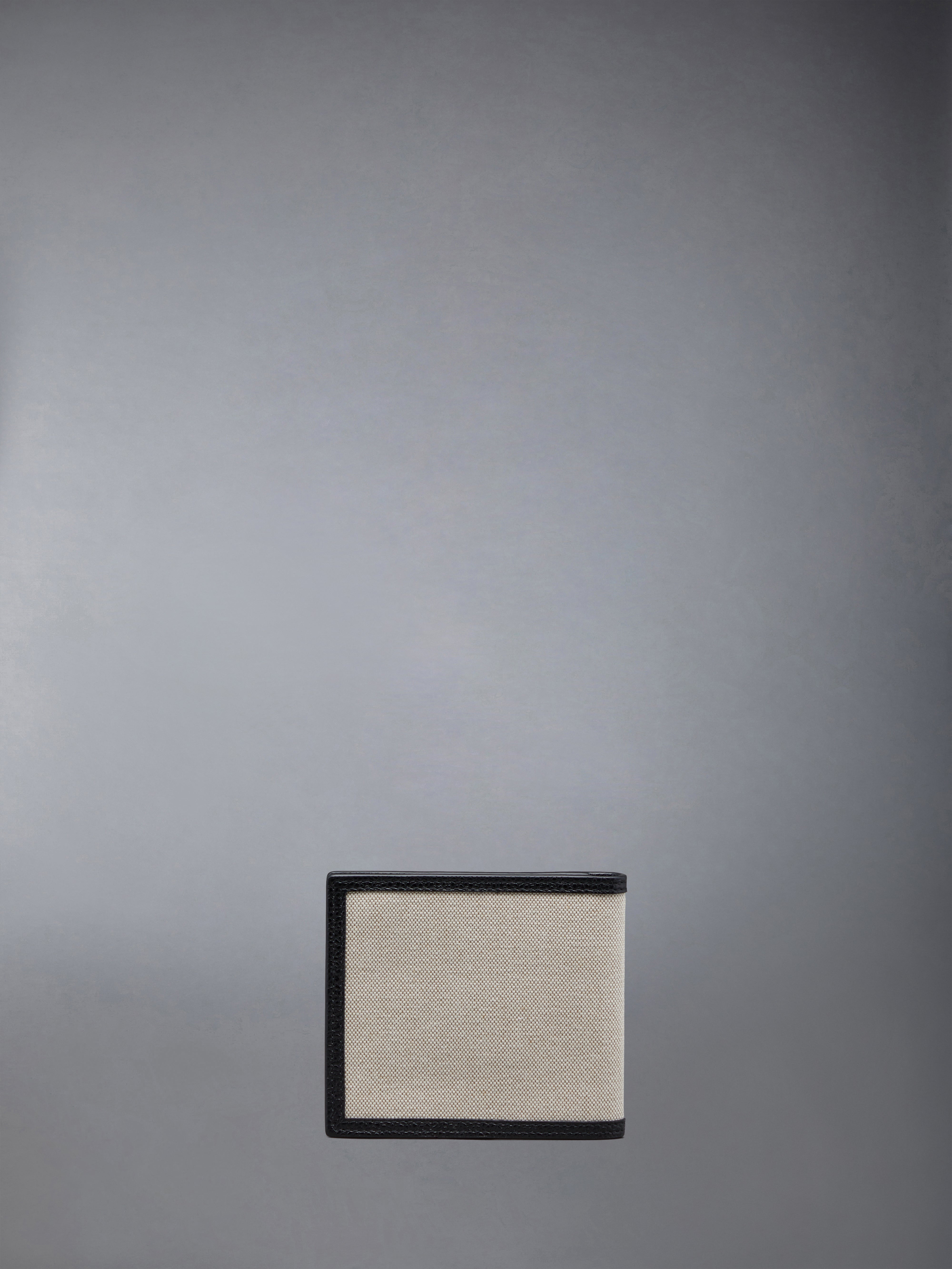 COTTON CANVAS BILLFOLD WALLET - 2