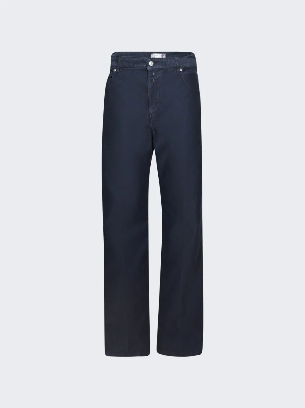 Split Detail Utility Trouser Navy - 1