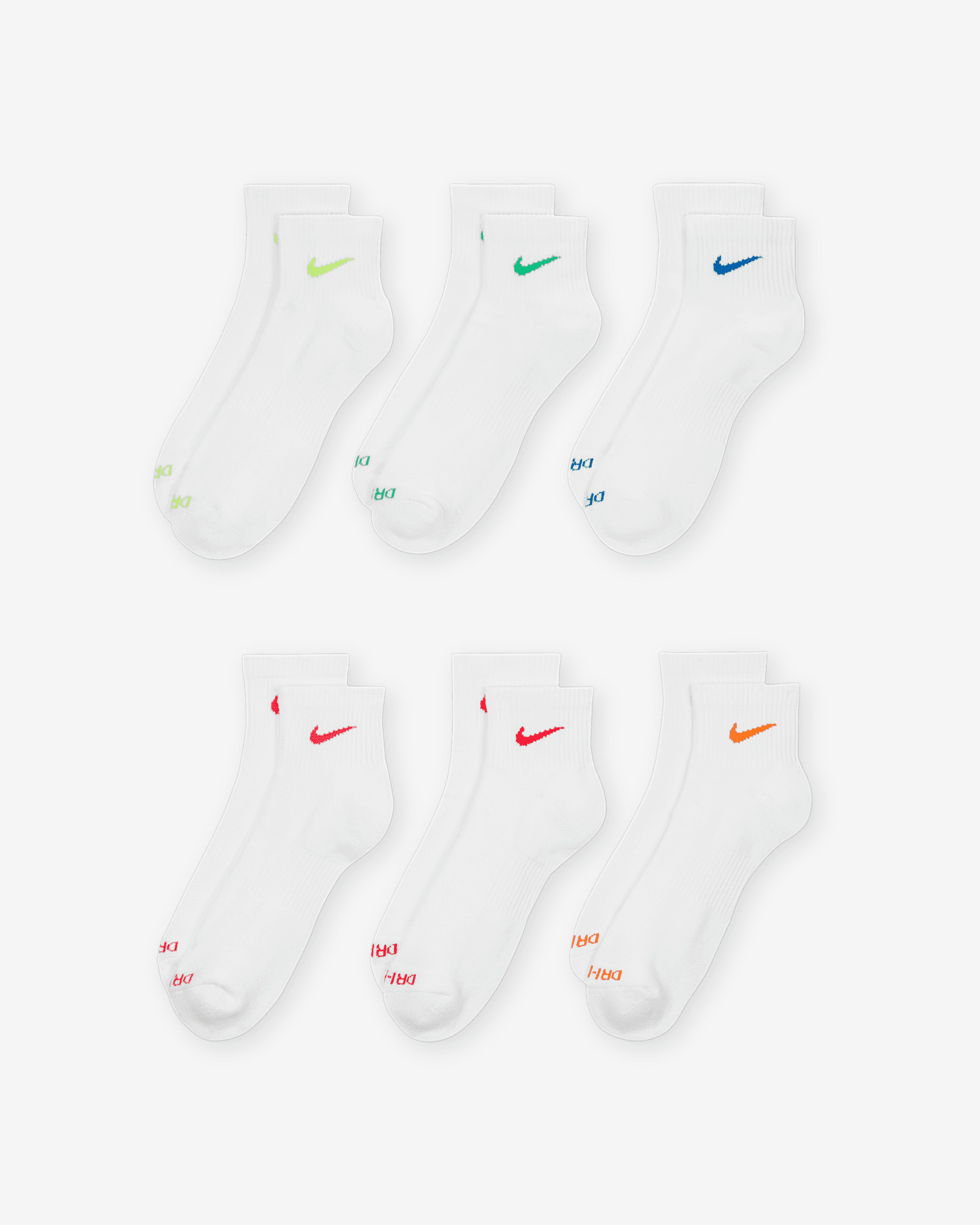 Nike Everyday Plus Cushioned Training Ankle Socks (6 Pairs) - 2
