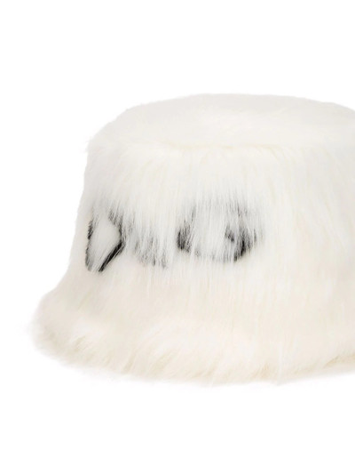 Dolce & Gabbana faux-fur bucket hat outlook