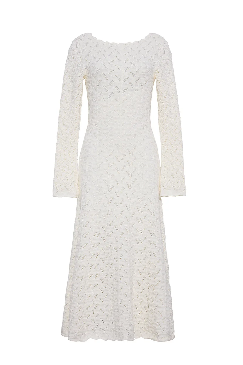 Avril Pointelle Dress - 1