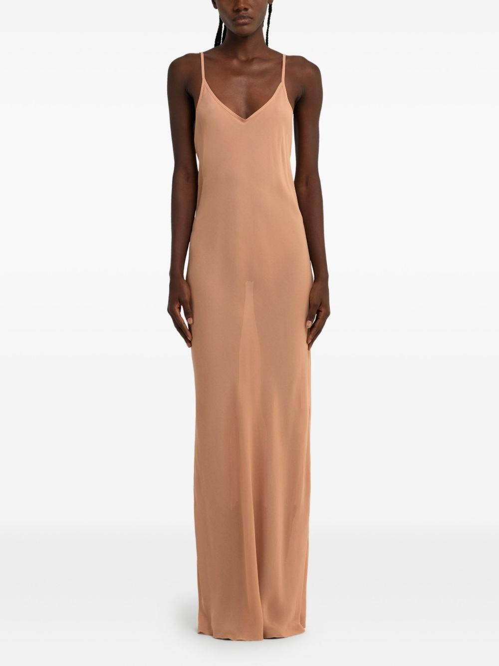 sleeveless maxi dress - 2